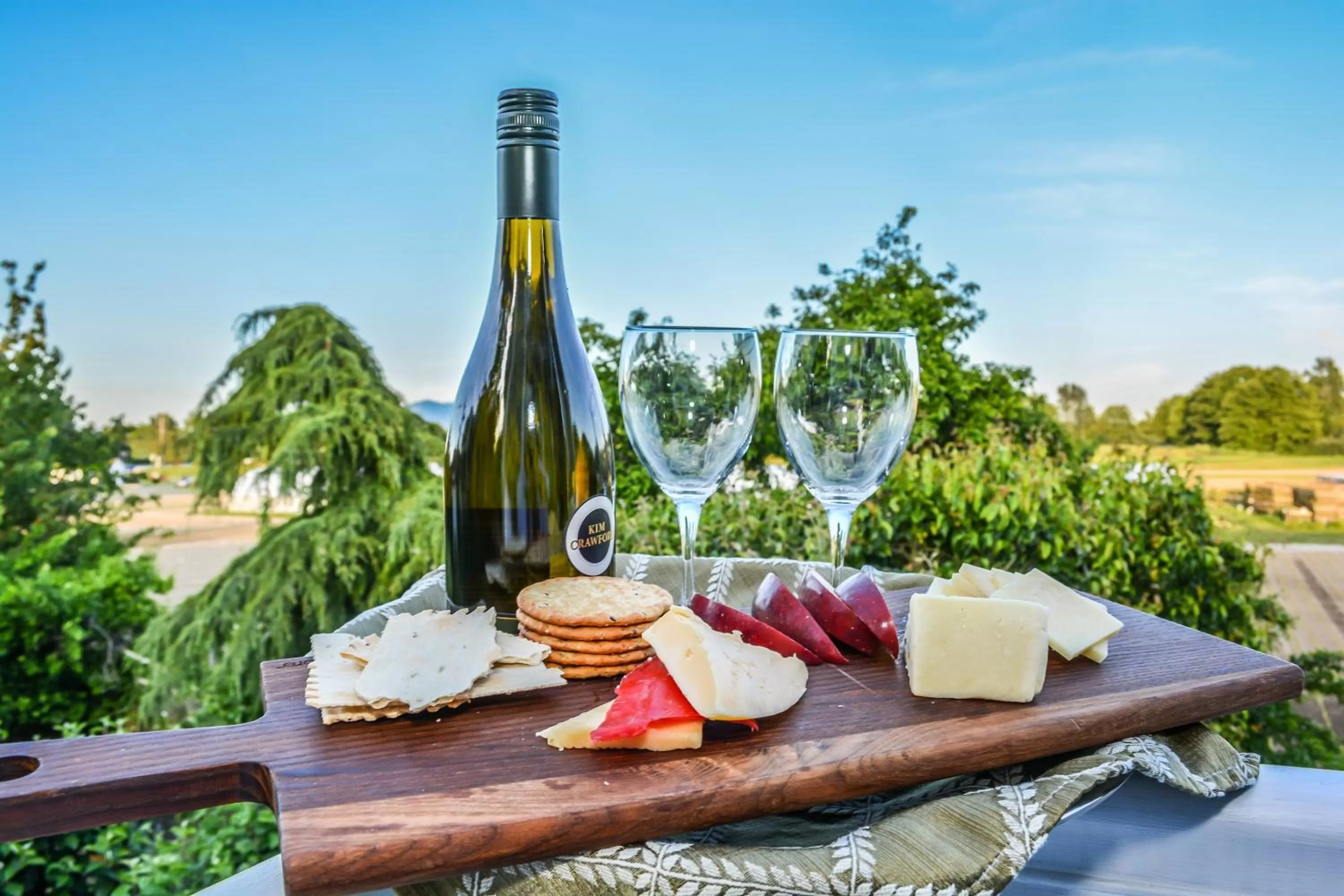 Food close-up in Wild Iris Inn