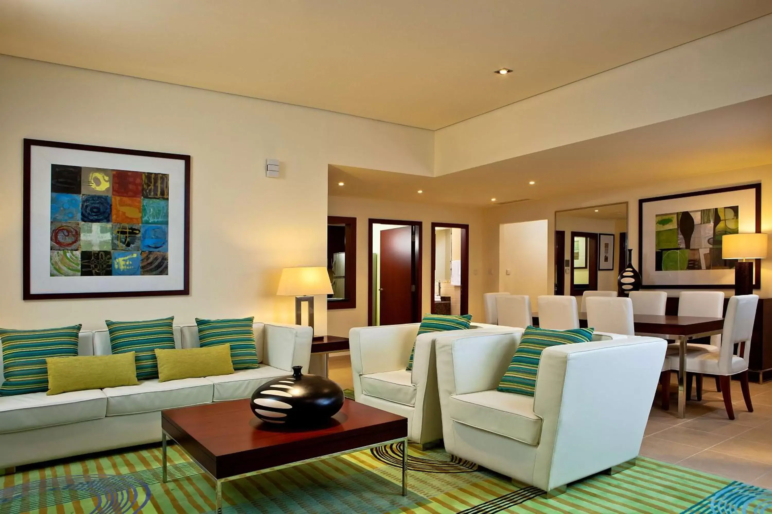 Living room, Seating Area in Hilton Dubai The Walk
