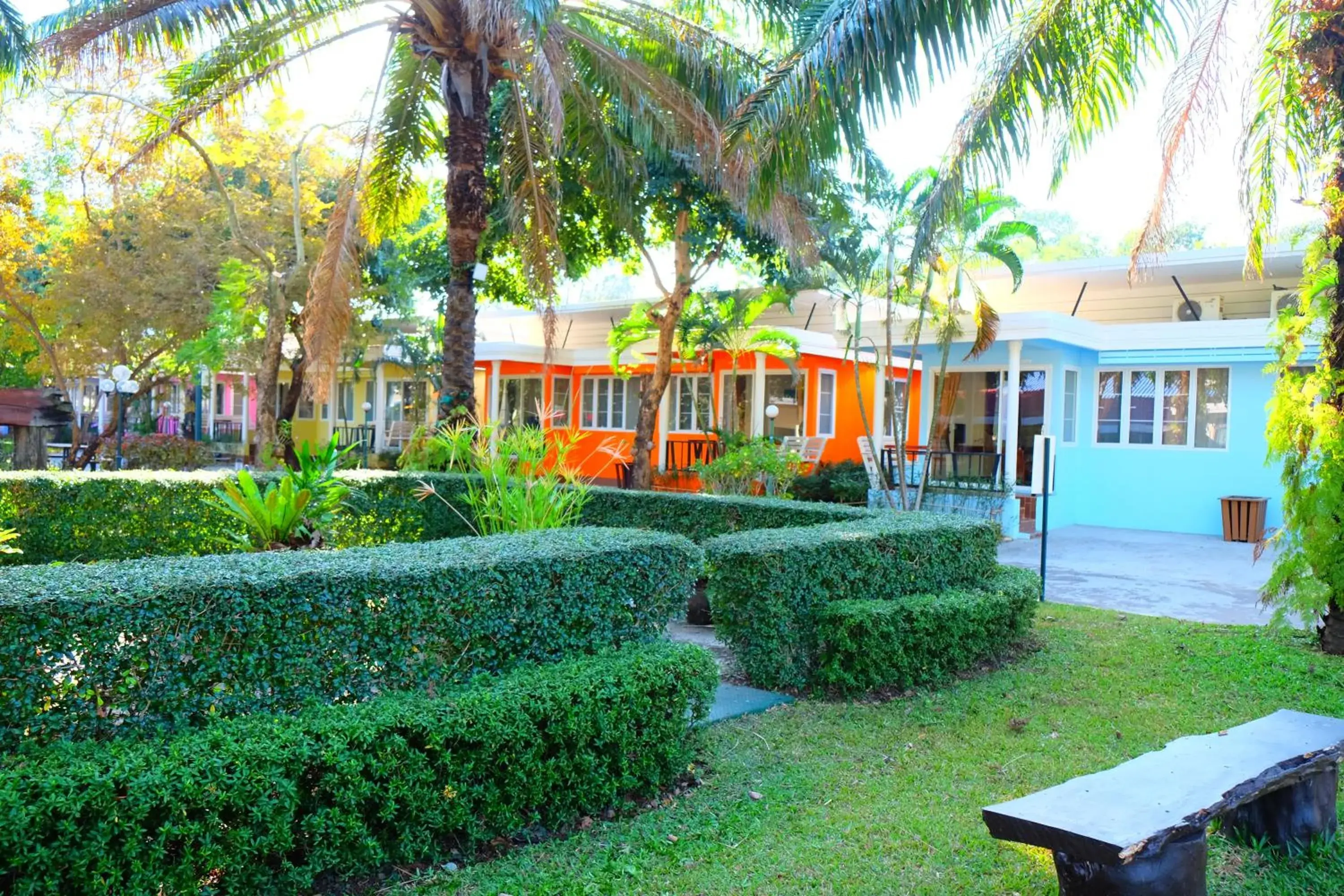 Patio, Garden in New Travel Beach Resort