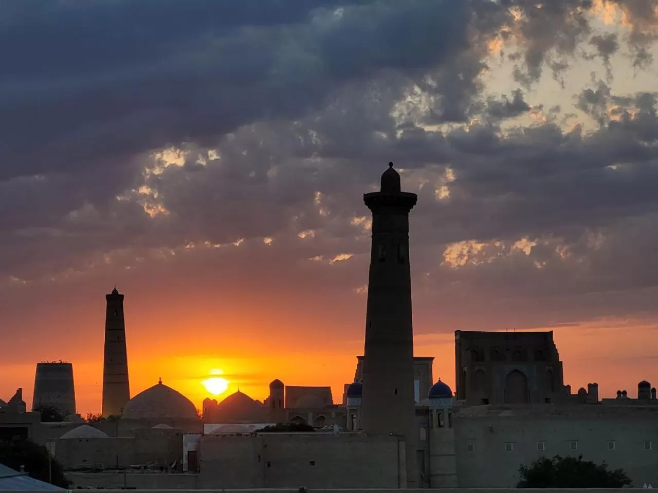 Nearby landmark in madrasah Polvon-Qori boutique hotel XIX century