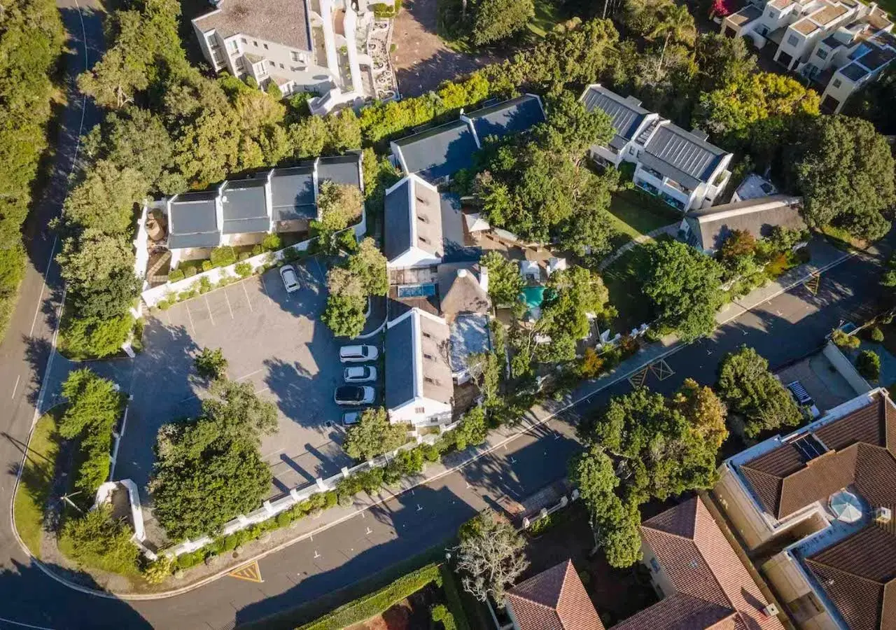 Property building, Bird's-eye View in The Old Rectory