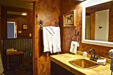 Bathroom in Flying L Ranch Resort