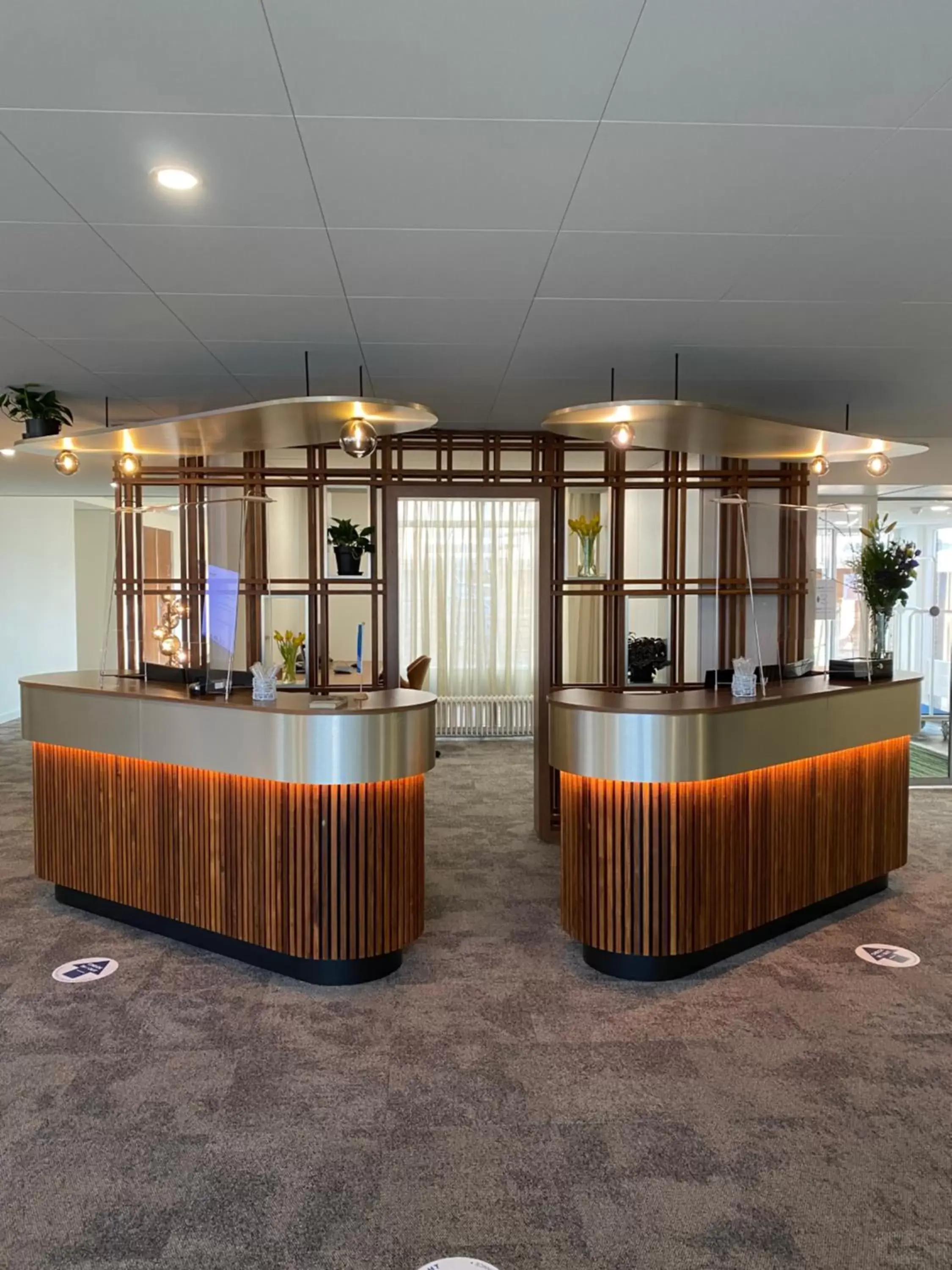 Lobby or reception, Lobby/Reception in Churchill hotel Terneuzen