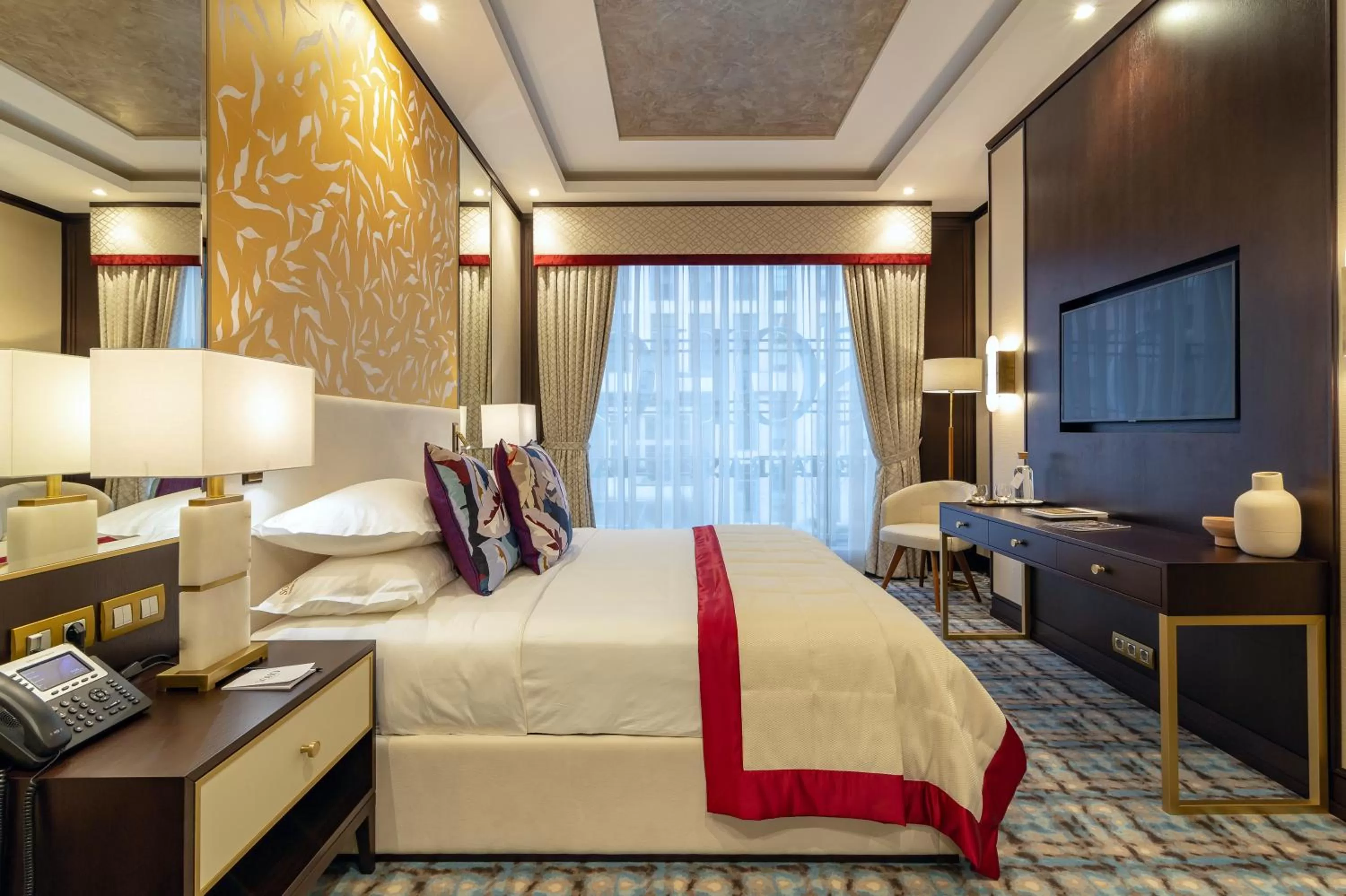 Bed in SOHO boutique hotel