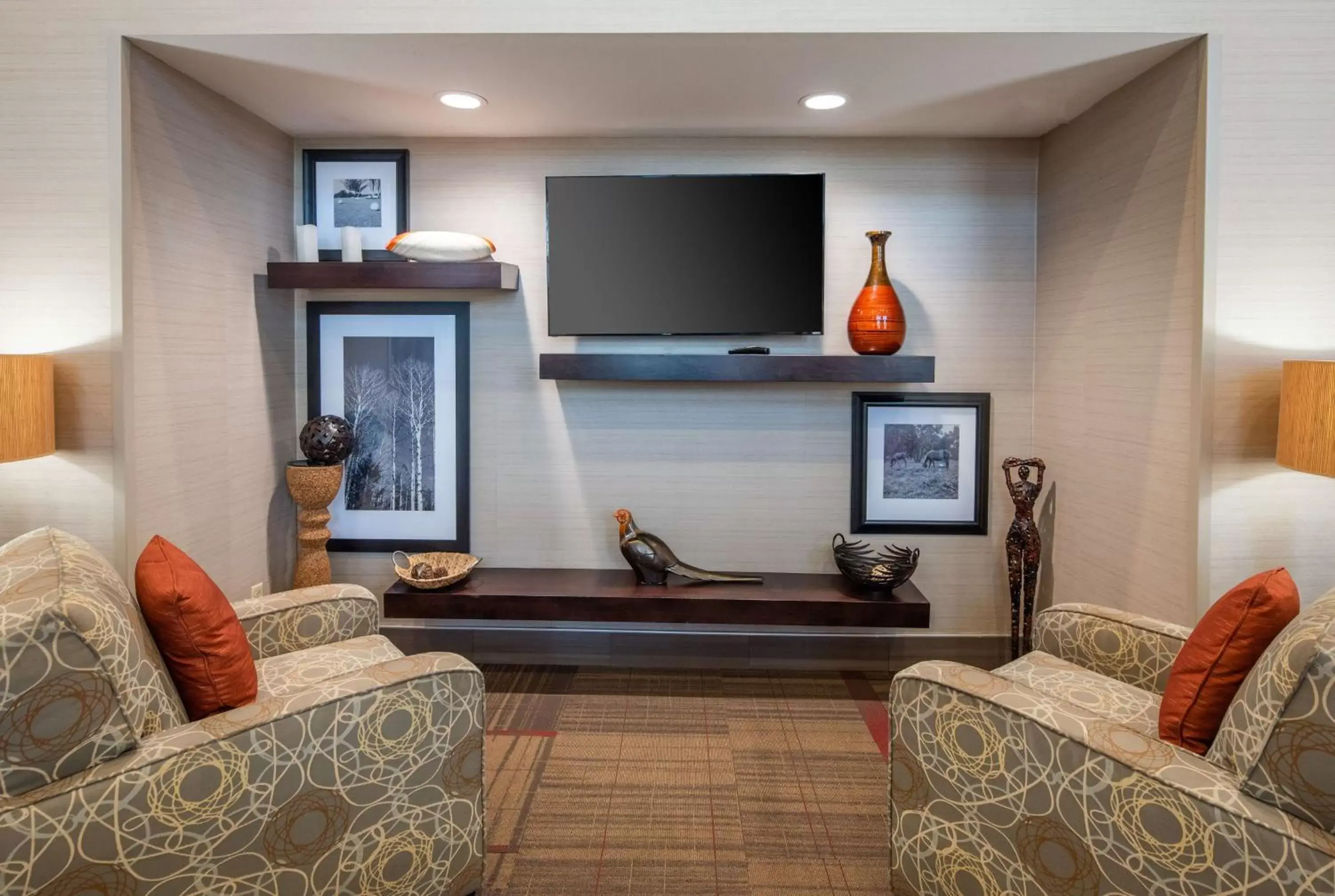 Lobby or reception, TV/Entertainment Center in Hampton Inn & Suites Banning/Beaumont