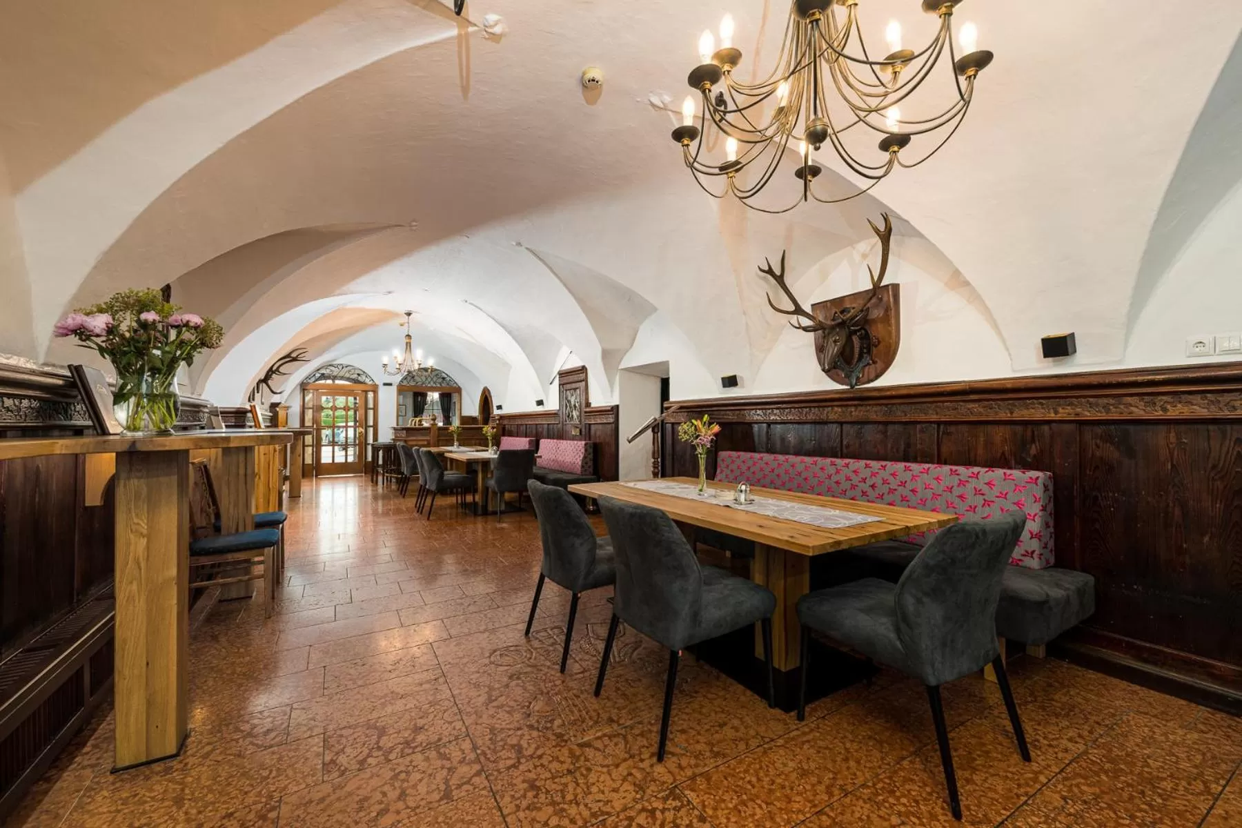 Restaurant/places to eat in Hotel Bräurup