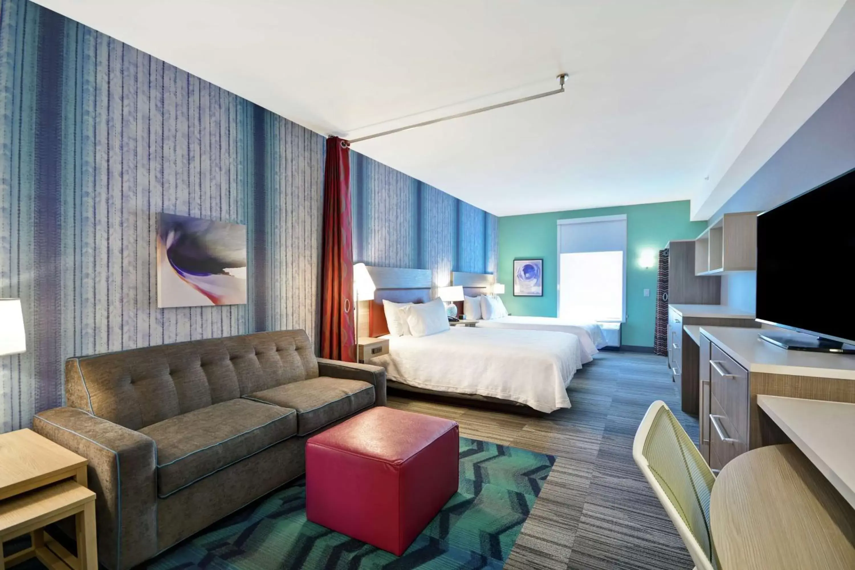Bedroom in Home2 Suites By Hilton Atlanta Lithia Springs