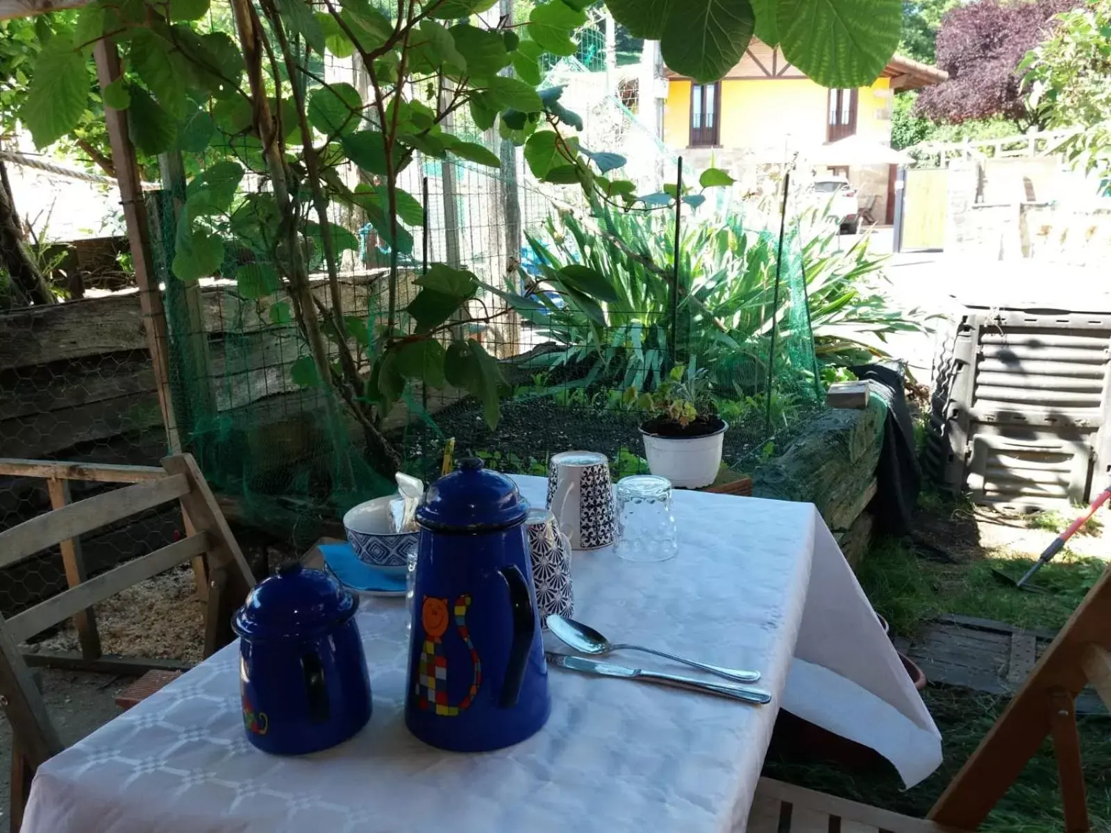 Balcony/Terrace in Eguzki B&B