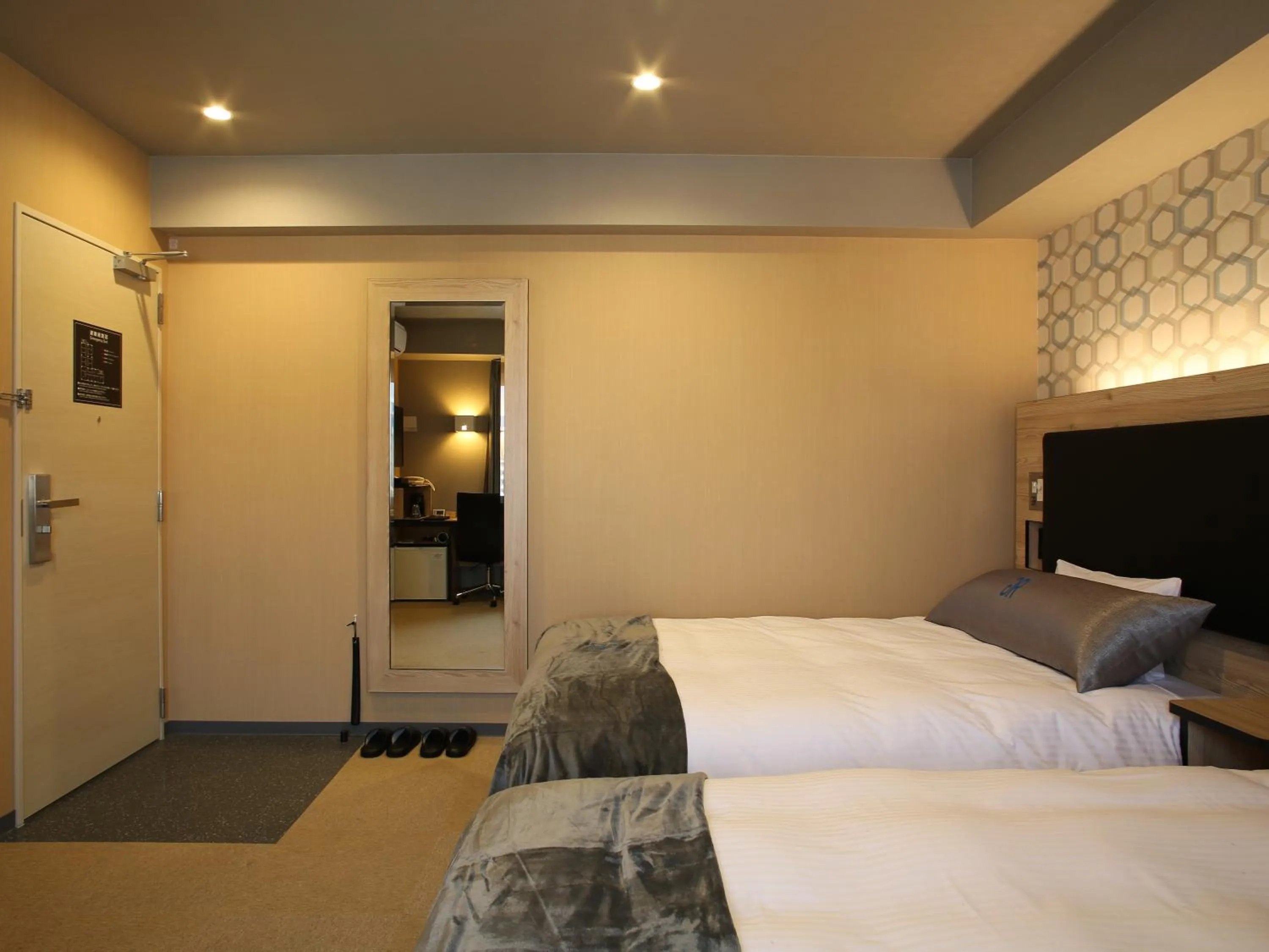 Photo of the whole room, Bed in Green Rich Hotel & Capsule Naha - Artificial hot spring Futamata Yunohana