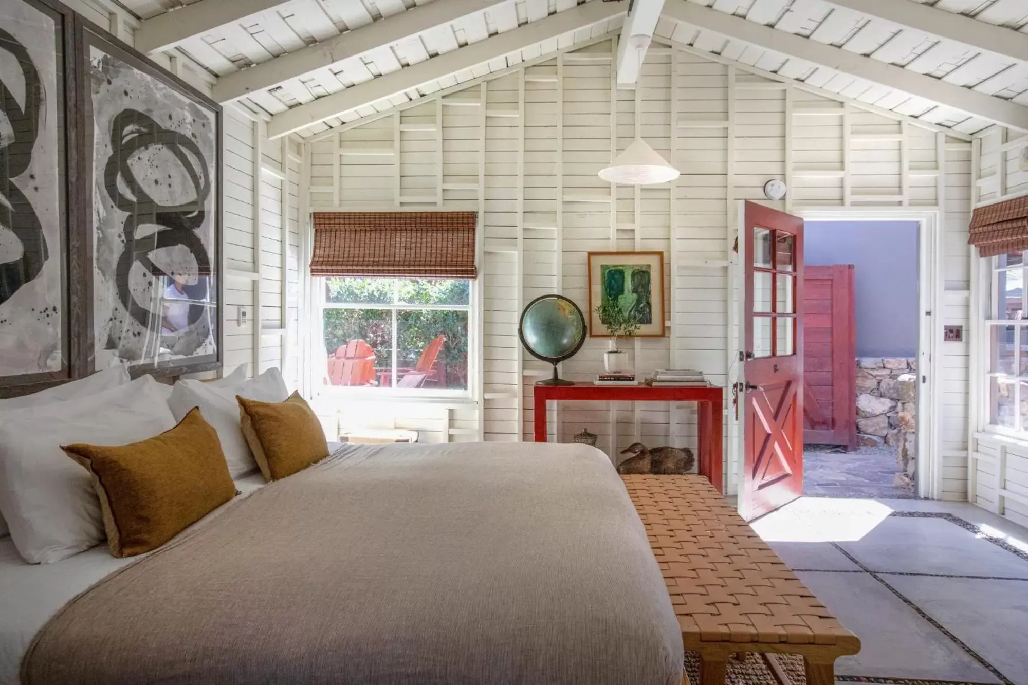 Bedroom, Bed in Sparrows Lodge Bedroom, Bed in Sparrows Lodge