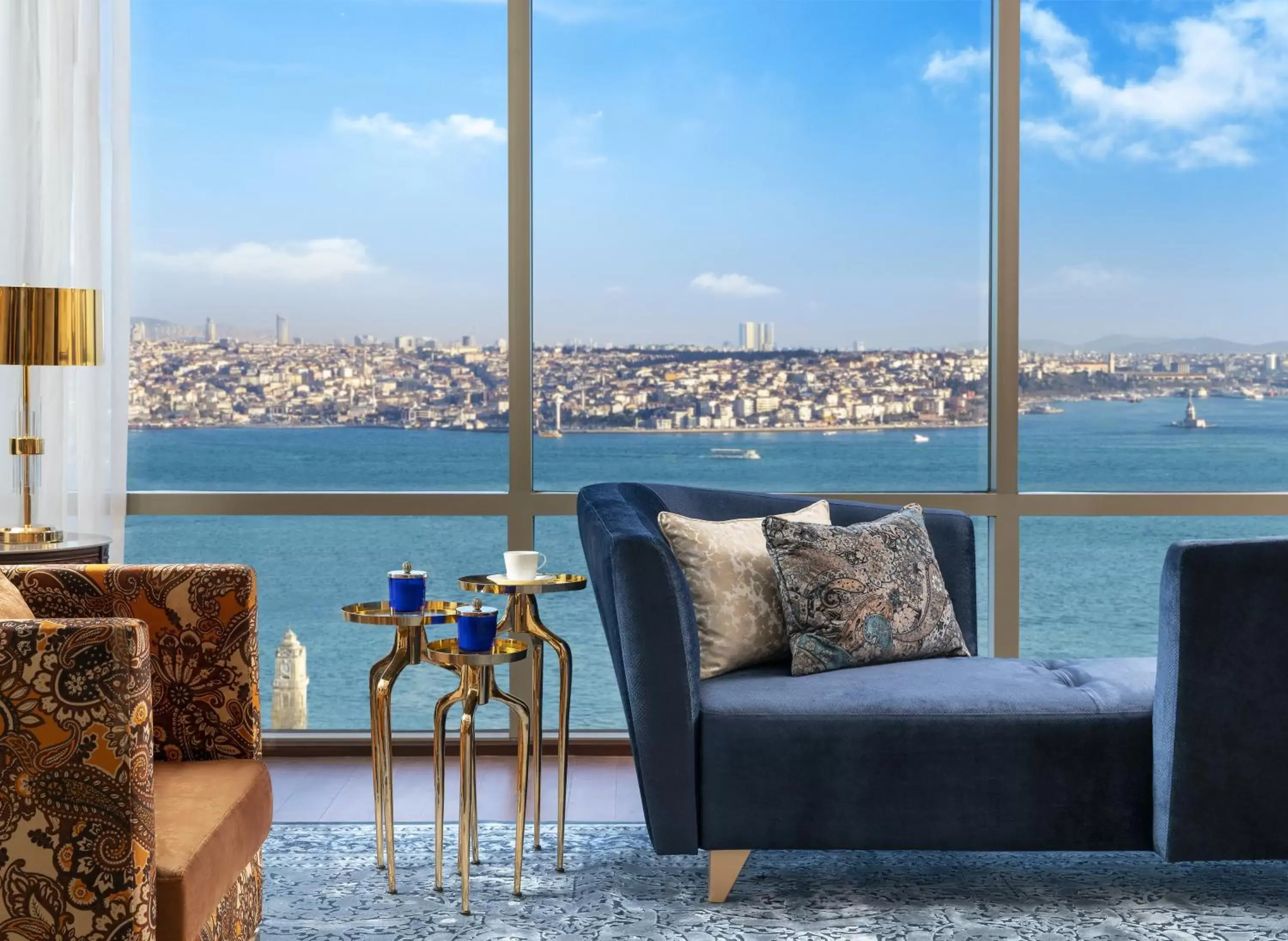 Sea view in The Ritz-Carlton, Istanbul at the Bosphorus