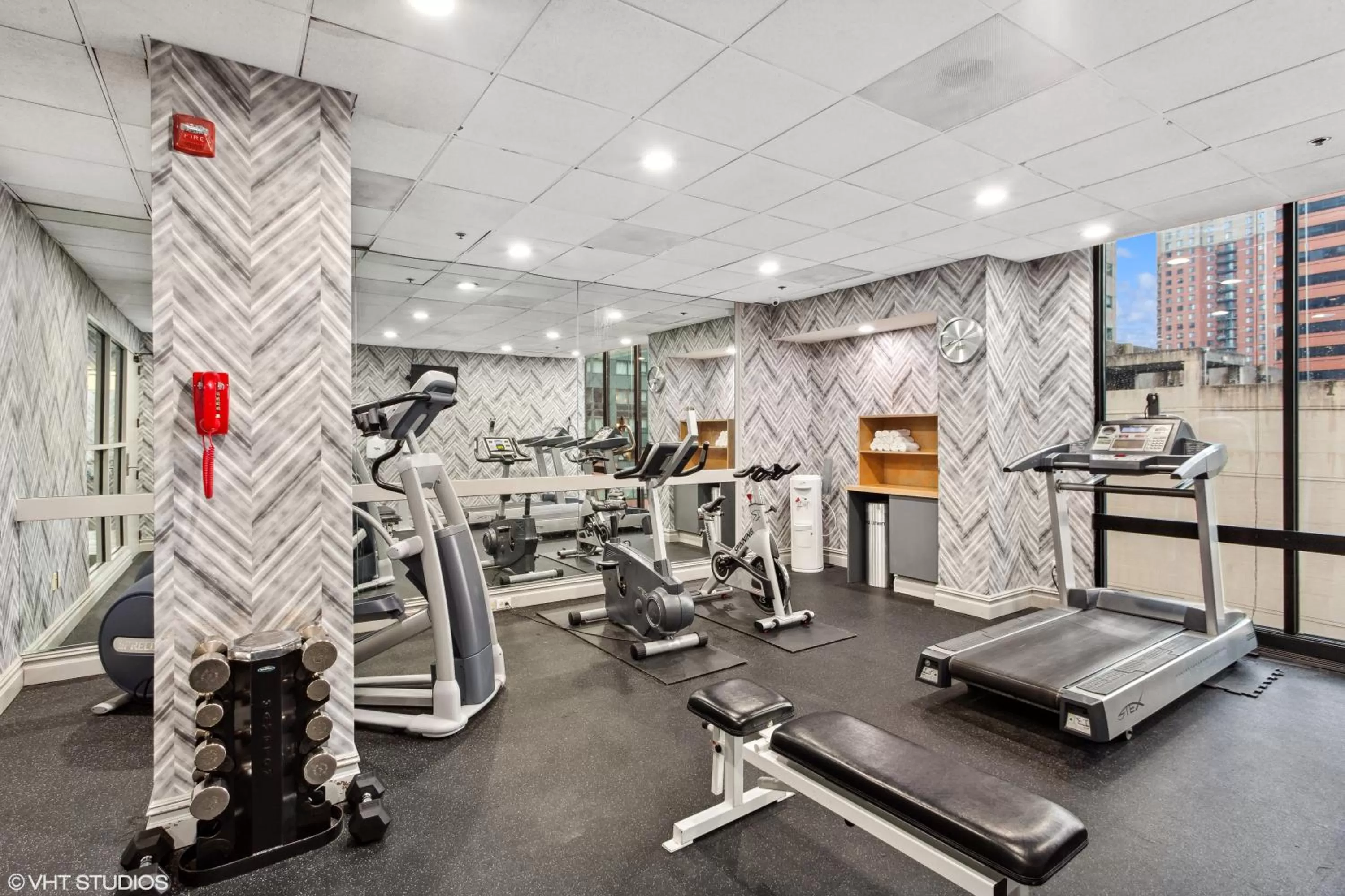 Fitness centre/facilities in Comfort Inn & Suites Baltimore Inner Harbor