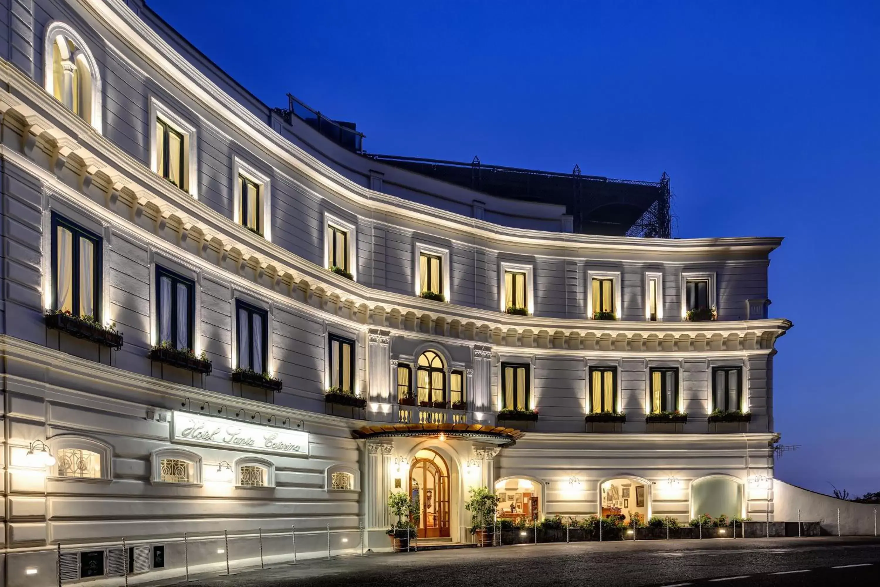 Facade/entrance, Property Building in Hotel Santa Caterina