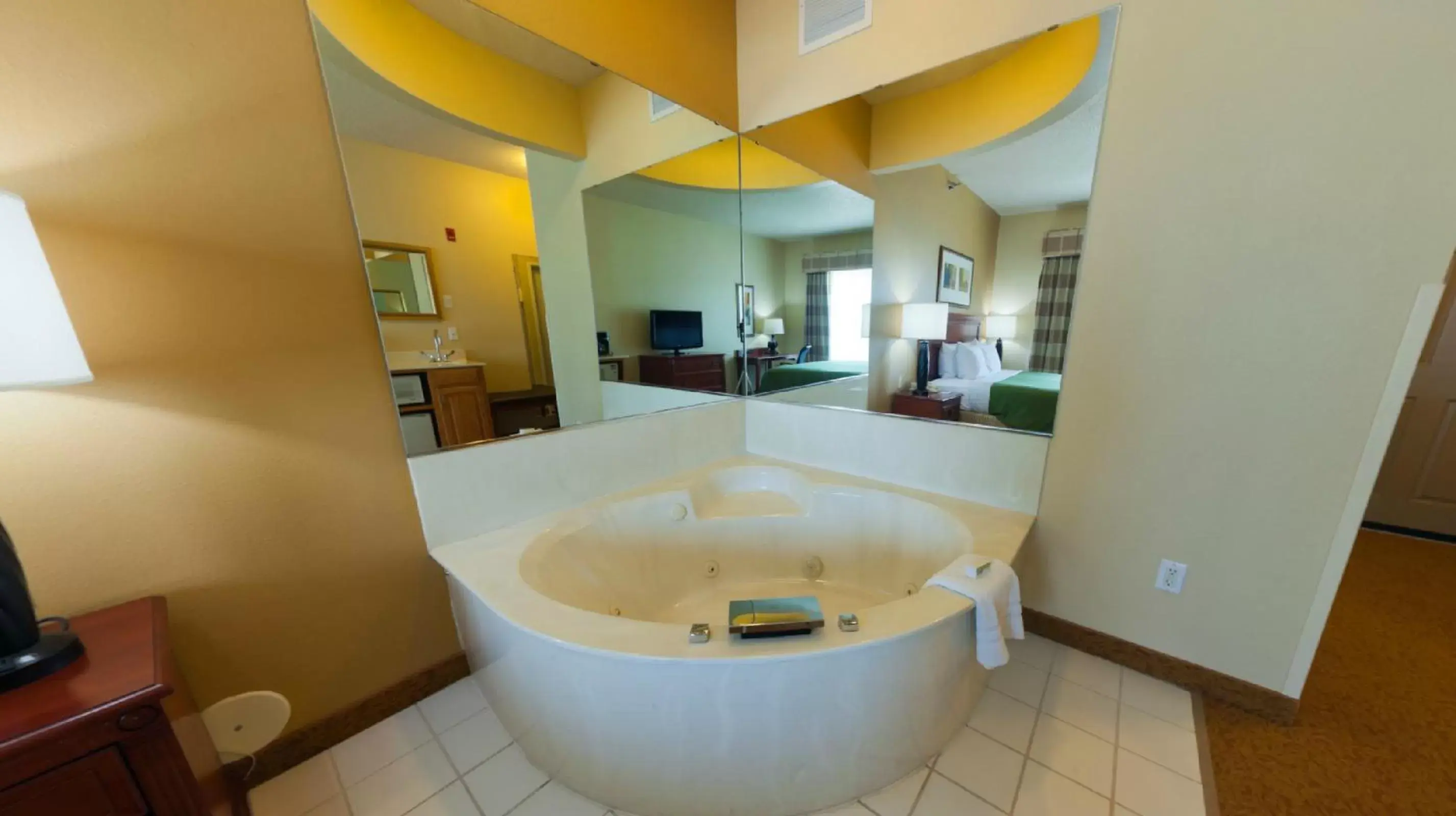 Decorative detail, Bathroom in Country Inn & Suites by Radisson, Mankato Hotel and Conference Center, MN