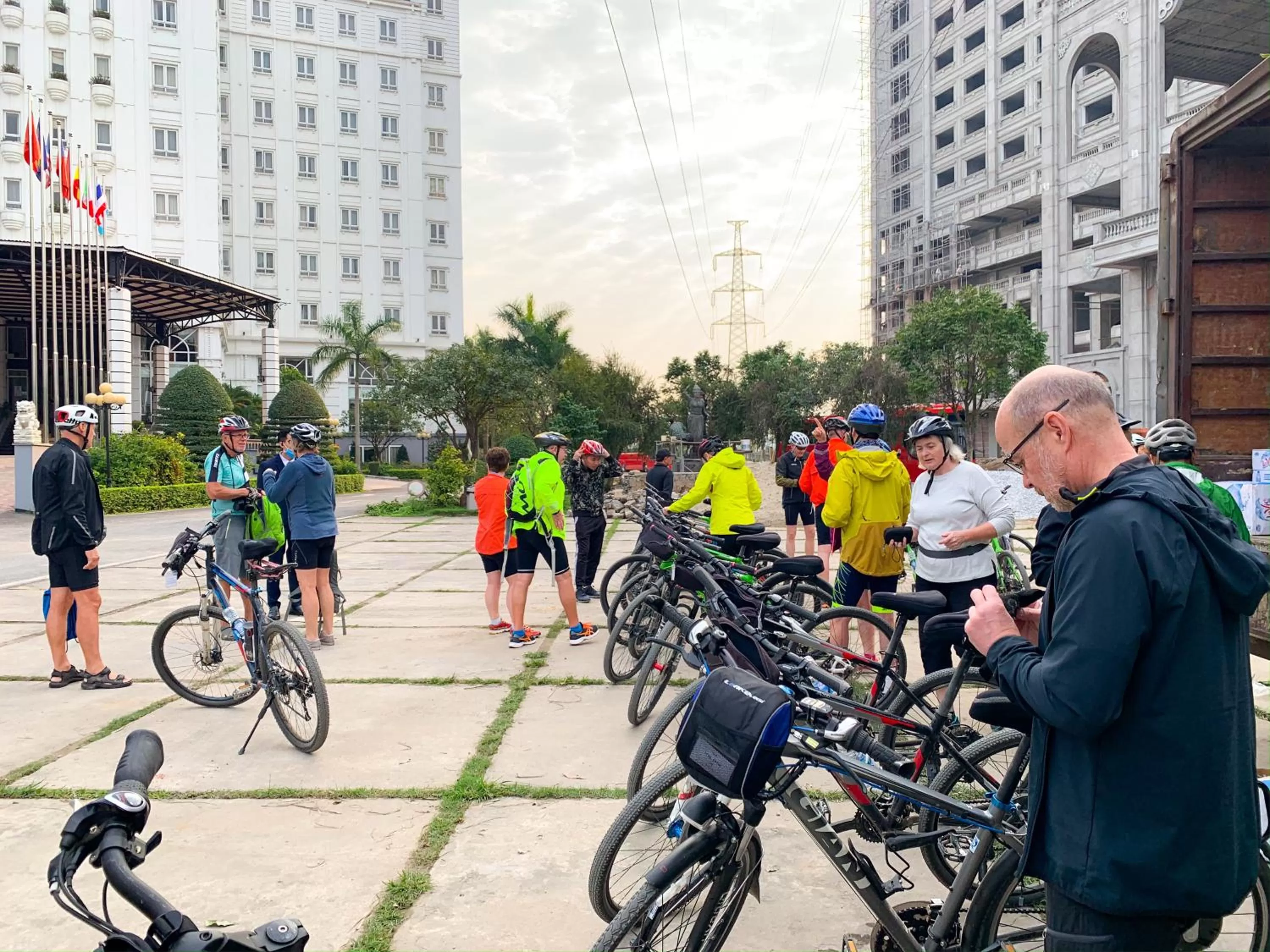 Cycling in Ninh Binh Legend Hotel