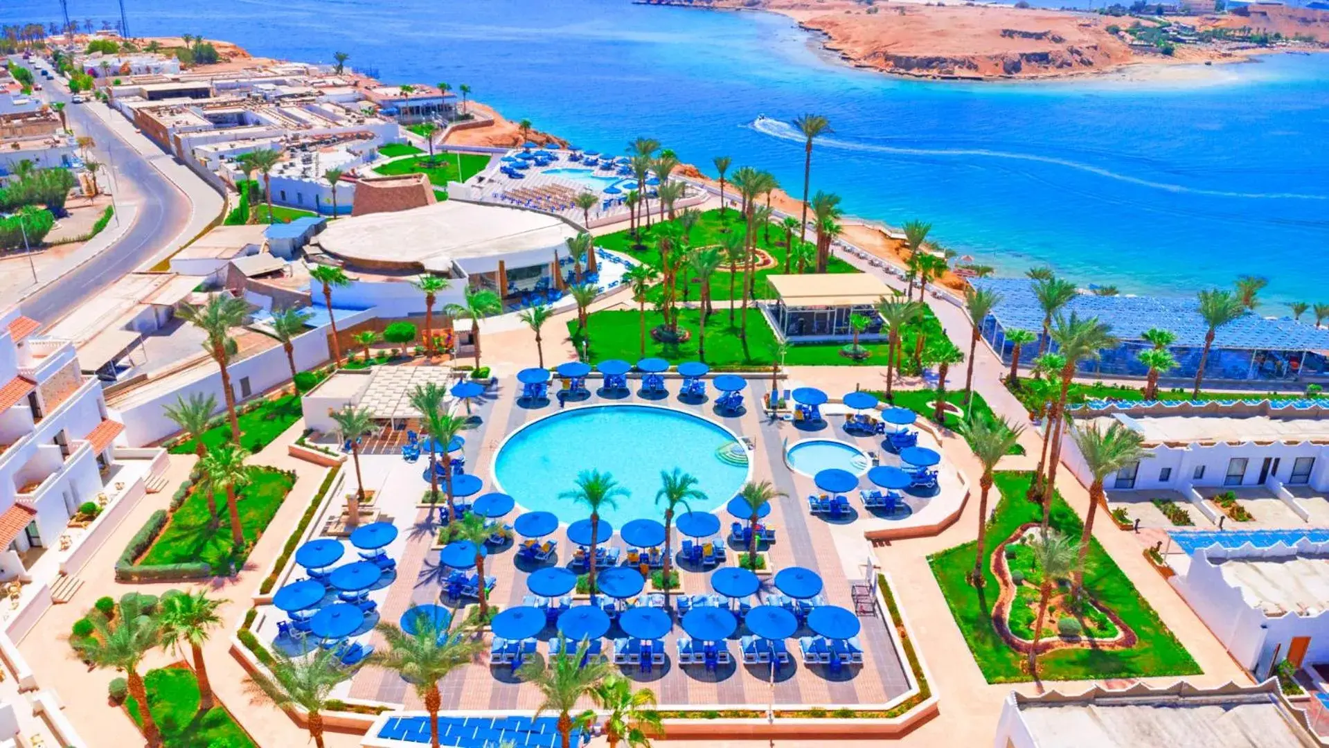 Bird's eye view in Albatros Sharm Resort - By Pickalbatros Bird's eye view in Albatros Sharm Resort - By Pickalbatros