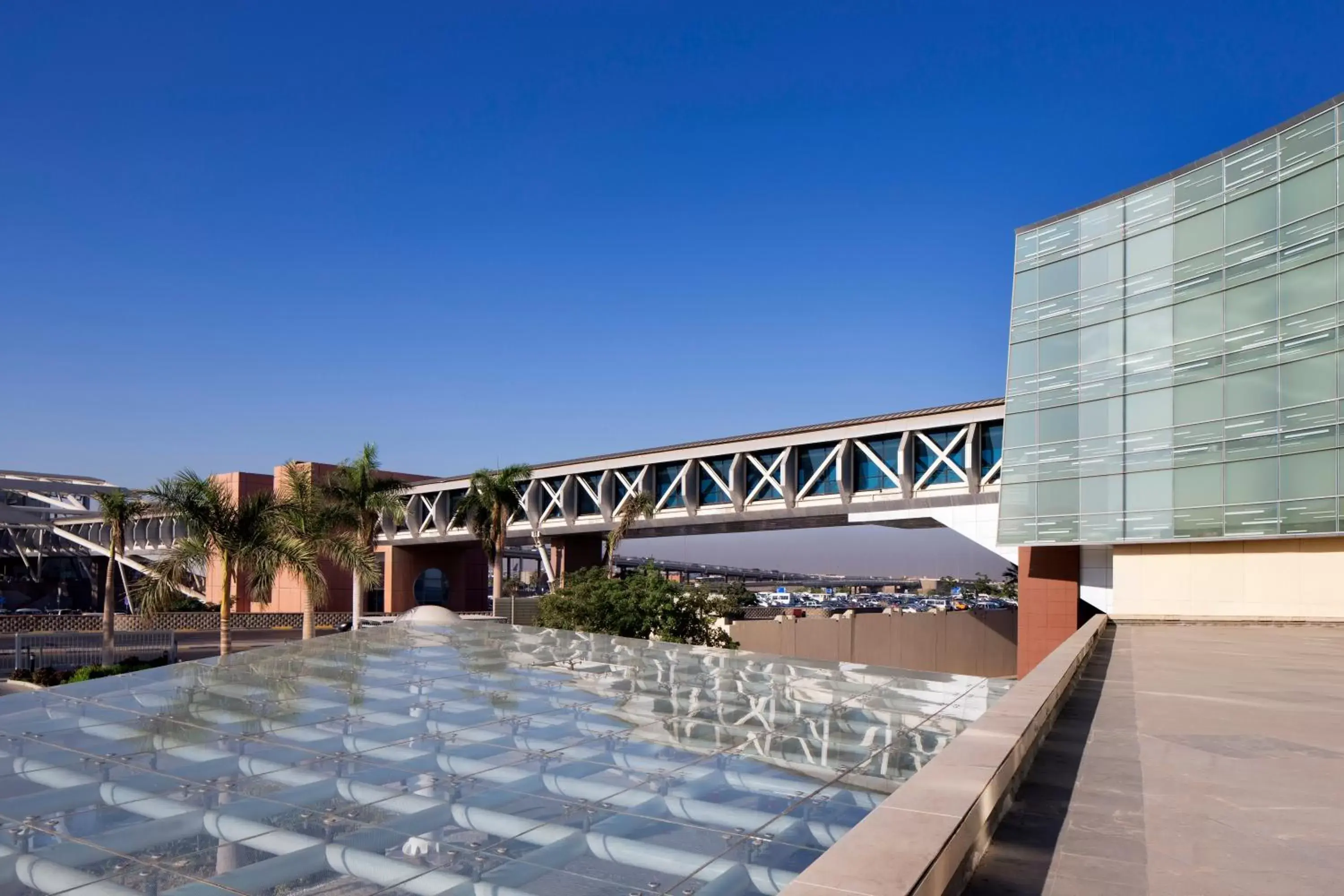 View (from property/room), Swimming Pool in Le Meridien Cairo Airport