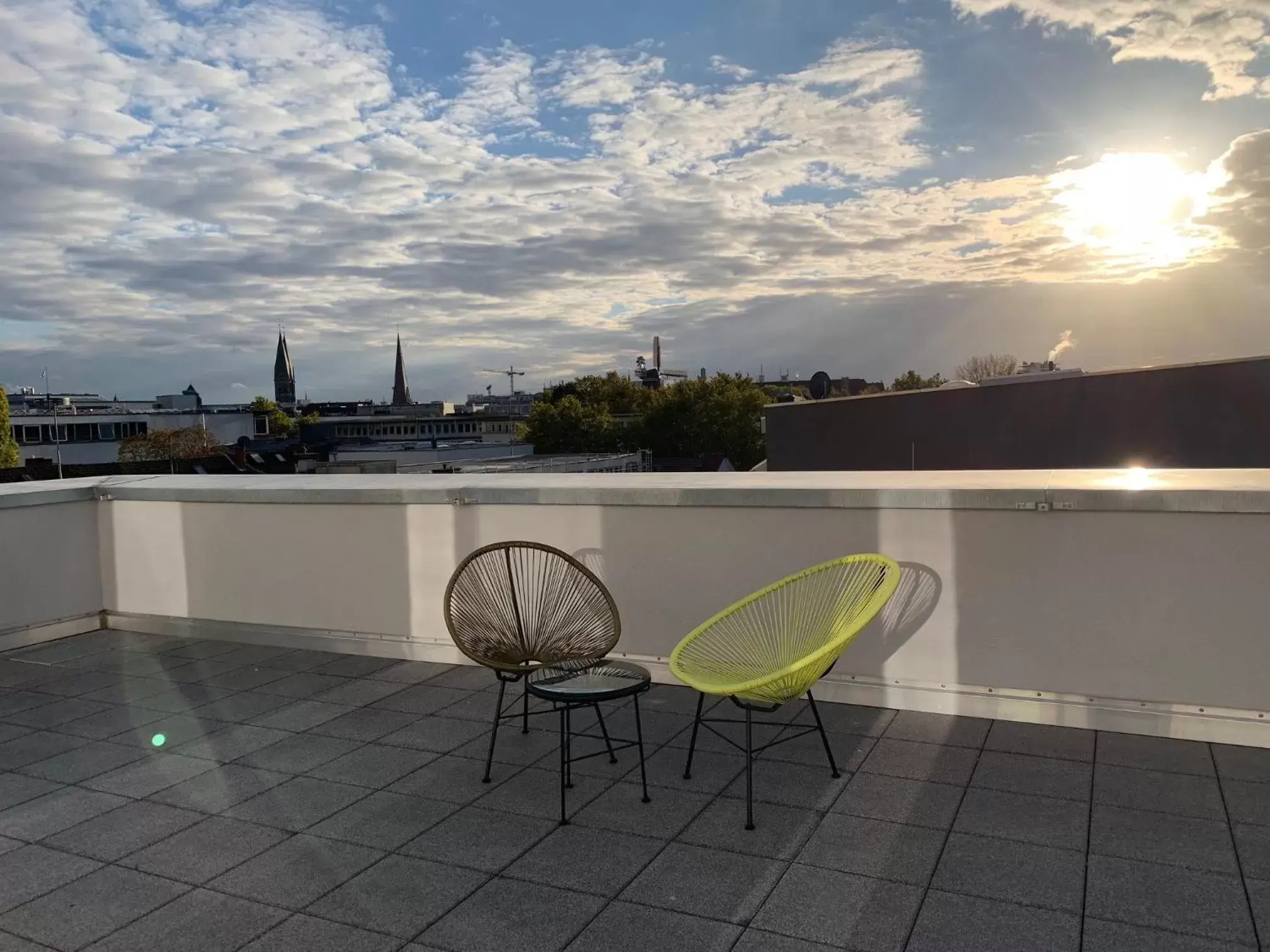 Balcony/Terrace in Vienna House Easy by Wyndham Bremen