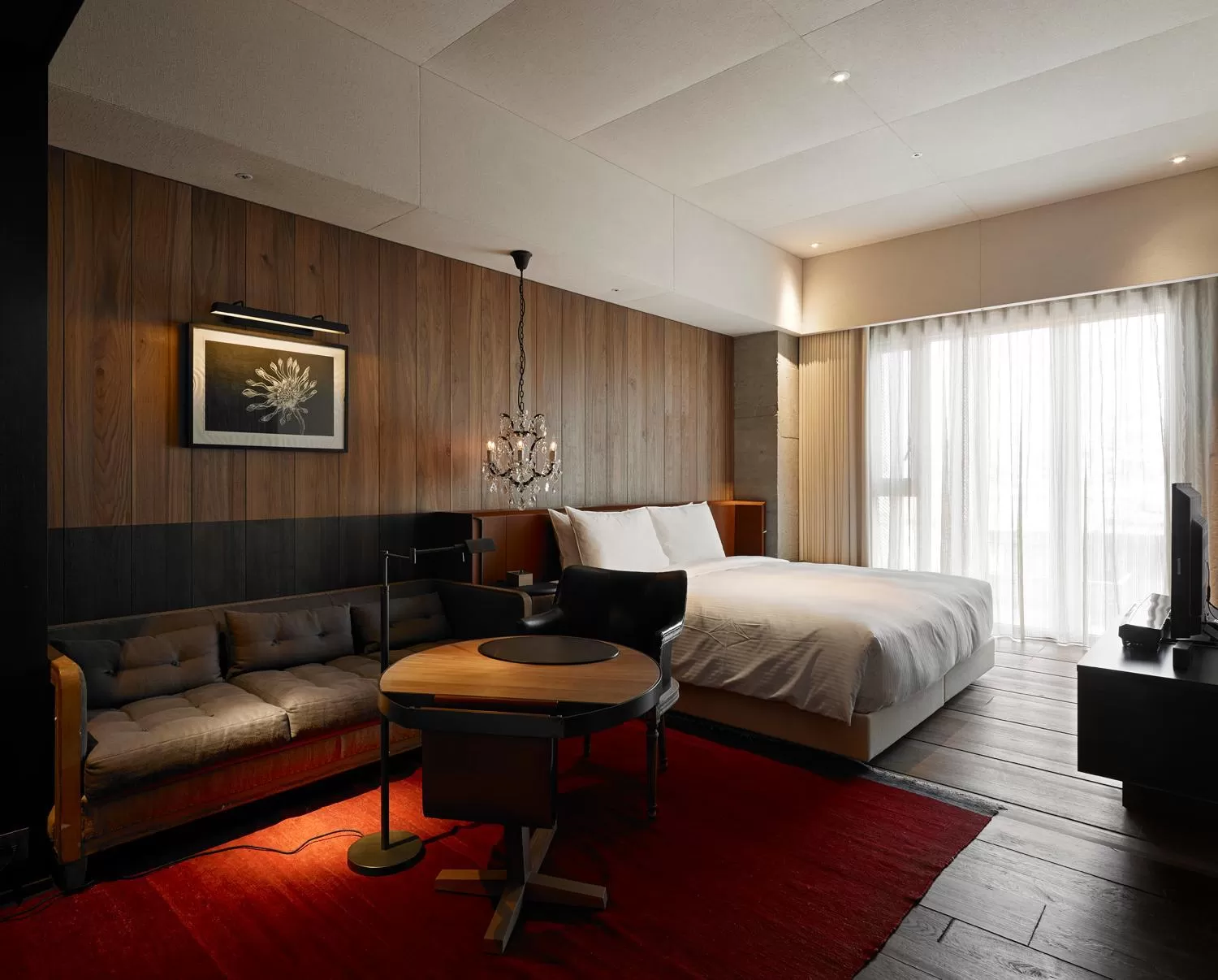 Bed in Hotel Proverbs Taipei