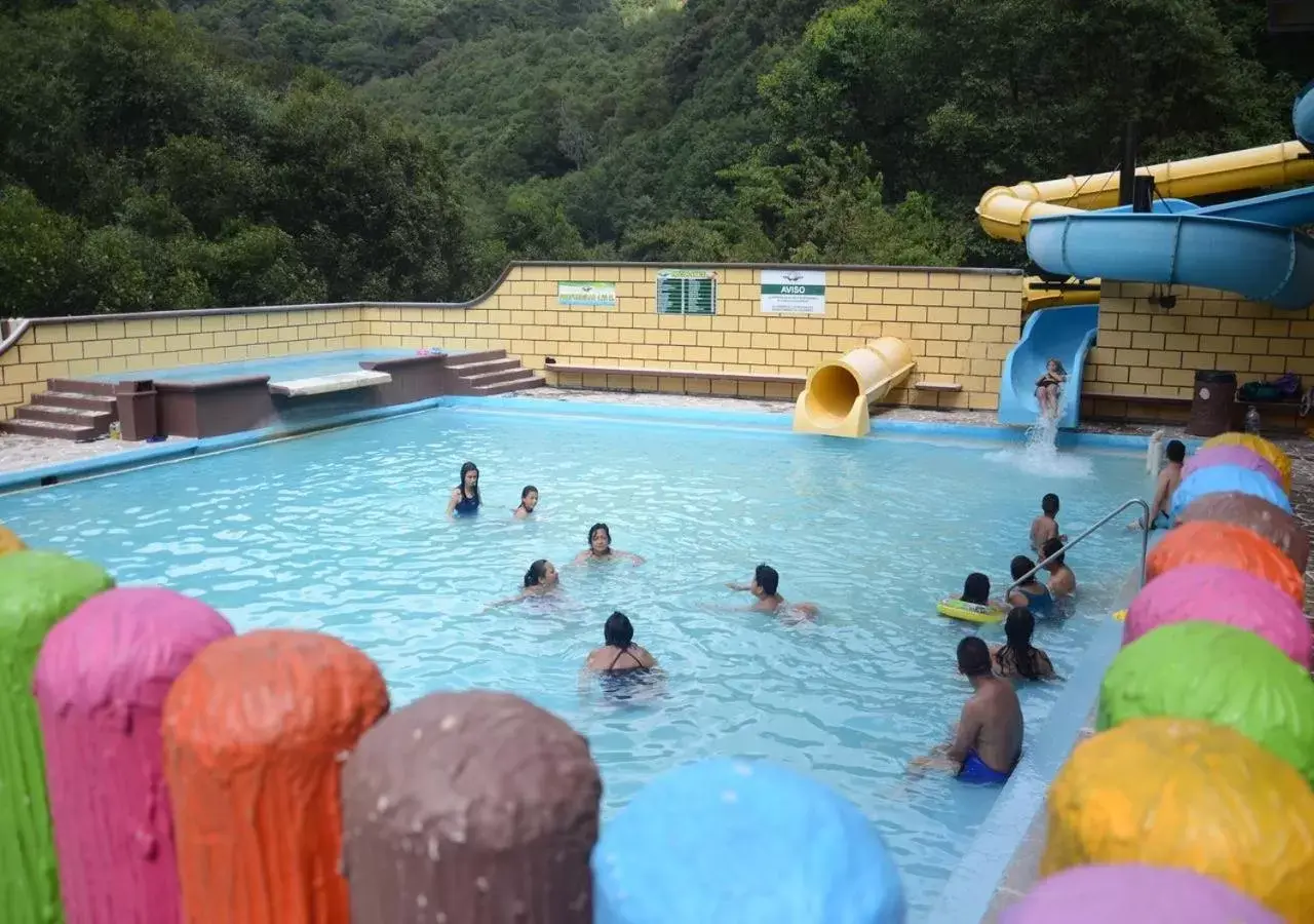 Swimming pool, Water Park in Hotel y Aguas Termales de Chignahuapan