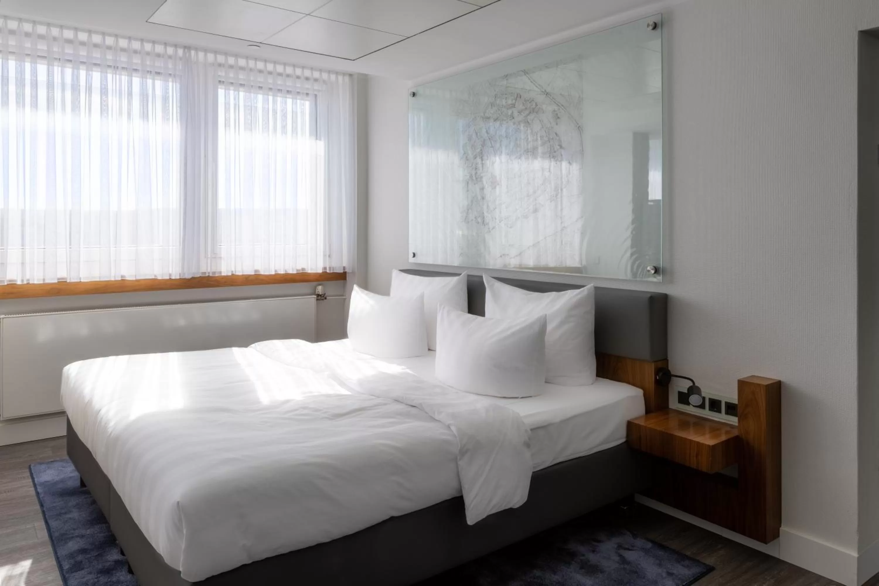 Bed in Radisson Blu Hotel Erfurt