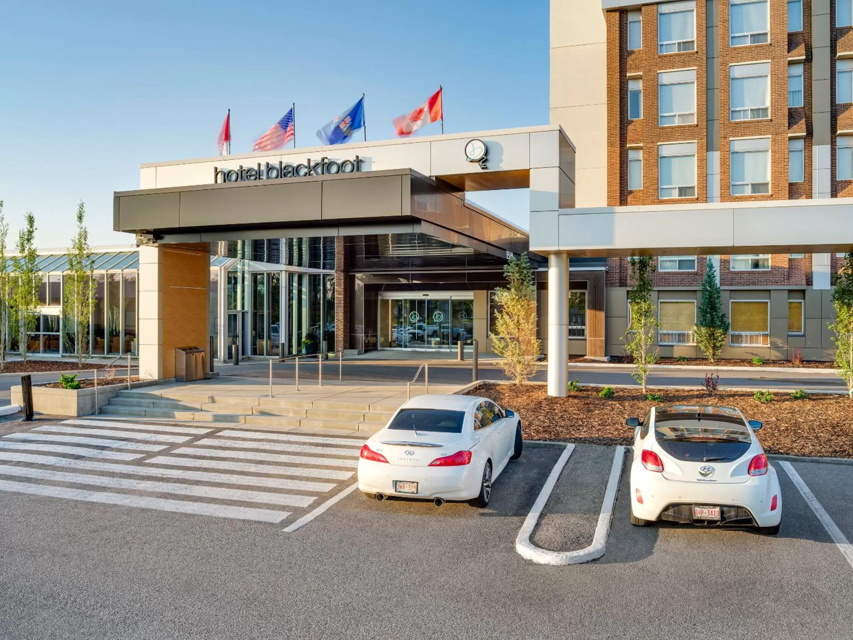Facade/entrance in Hotel Blackfoot Facade/entrance in Hotel Blackfoot