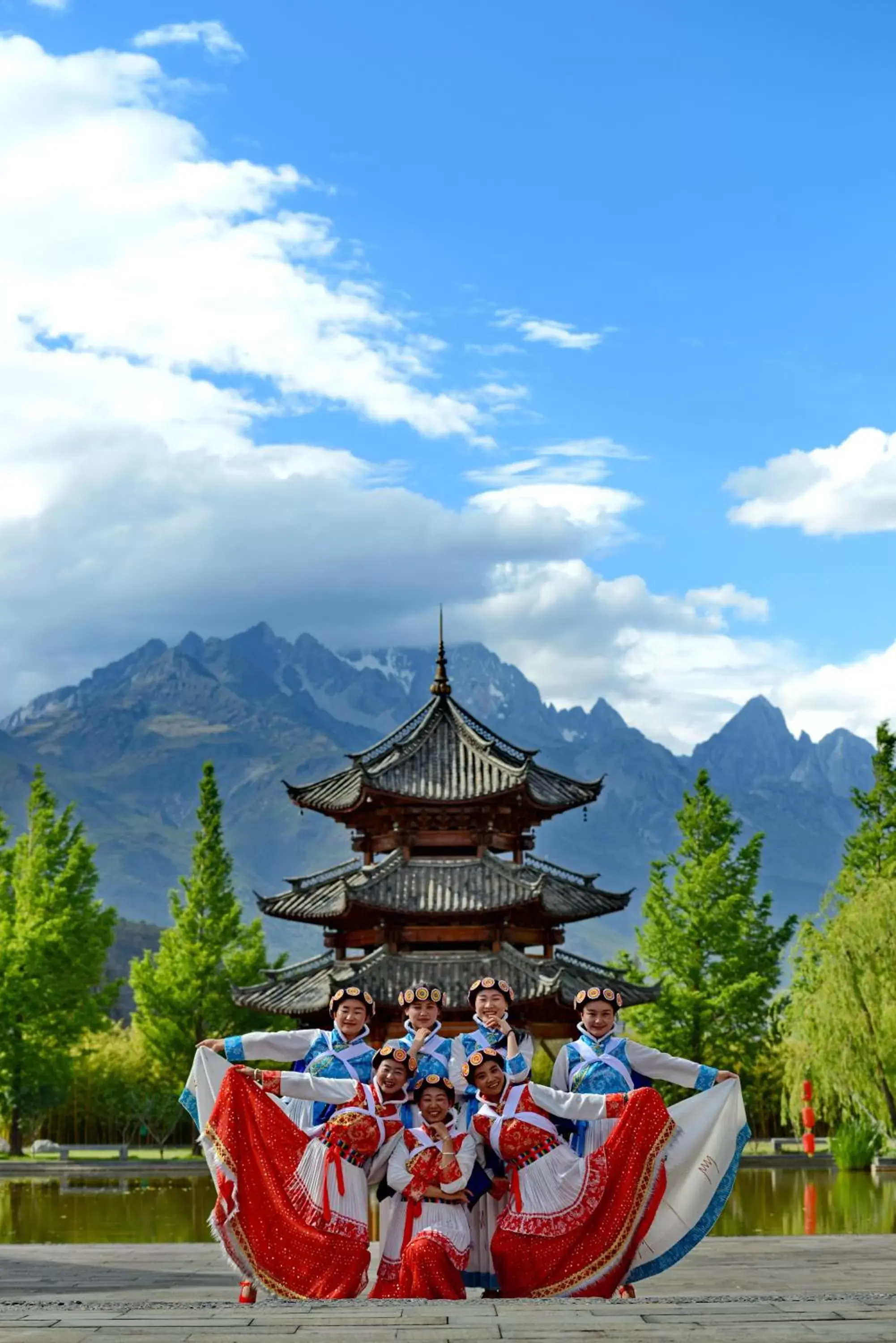 View (from property/room) in Banyan Tree Lijiang