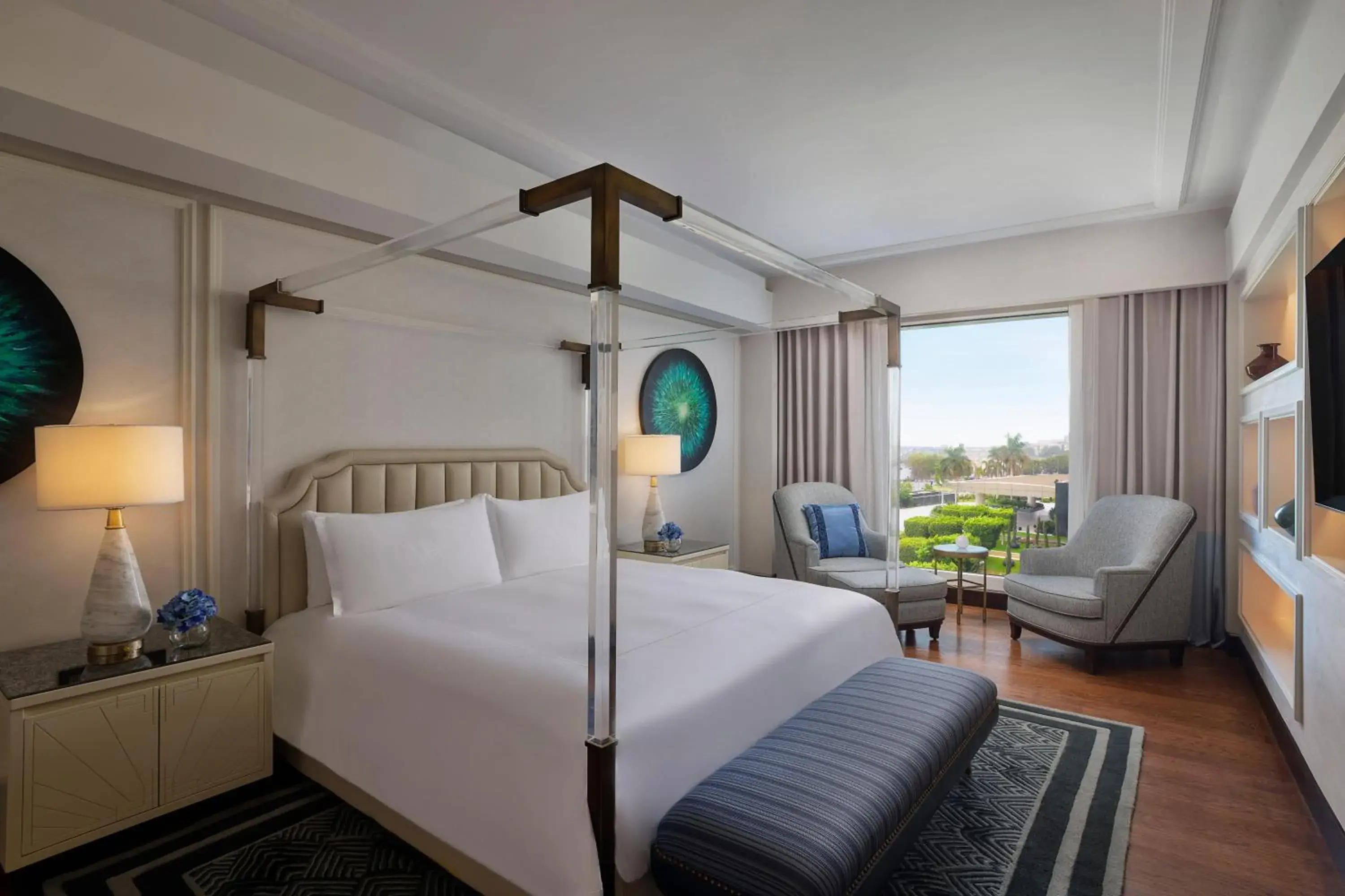 Bedroom in Waldorf Astoria Cairo Heliopolis