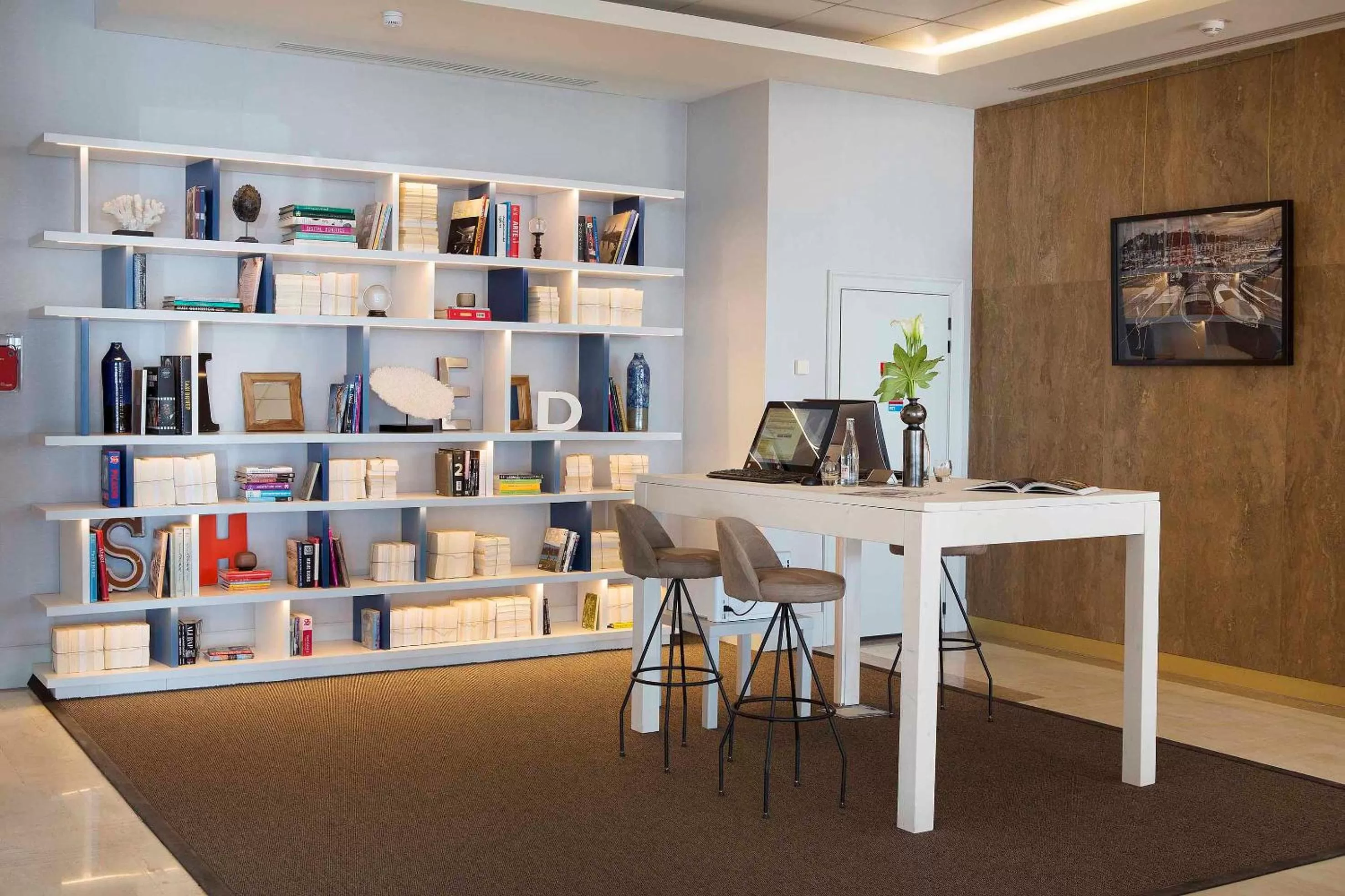 Lobby or reception in Radisson Blu Hotel Nice