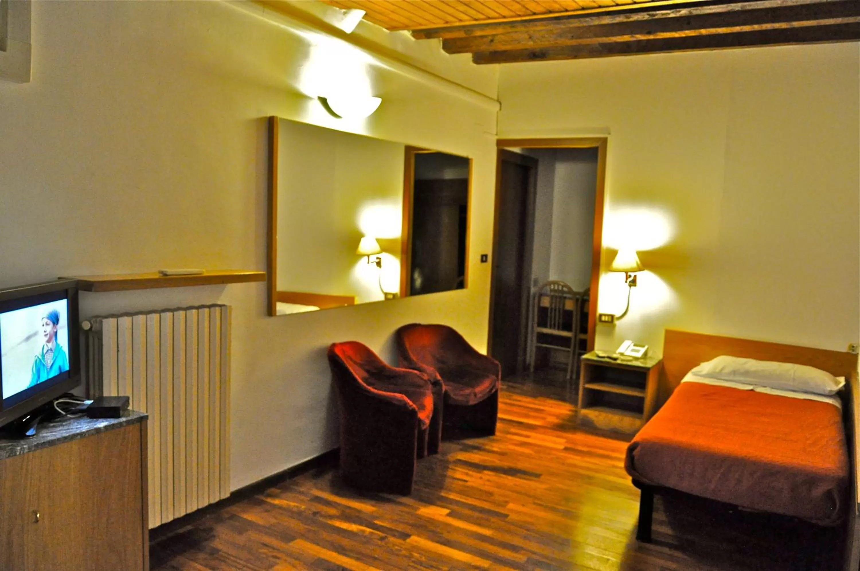 Photo of the whole room, Bed in Hotel Vecchia Milano
