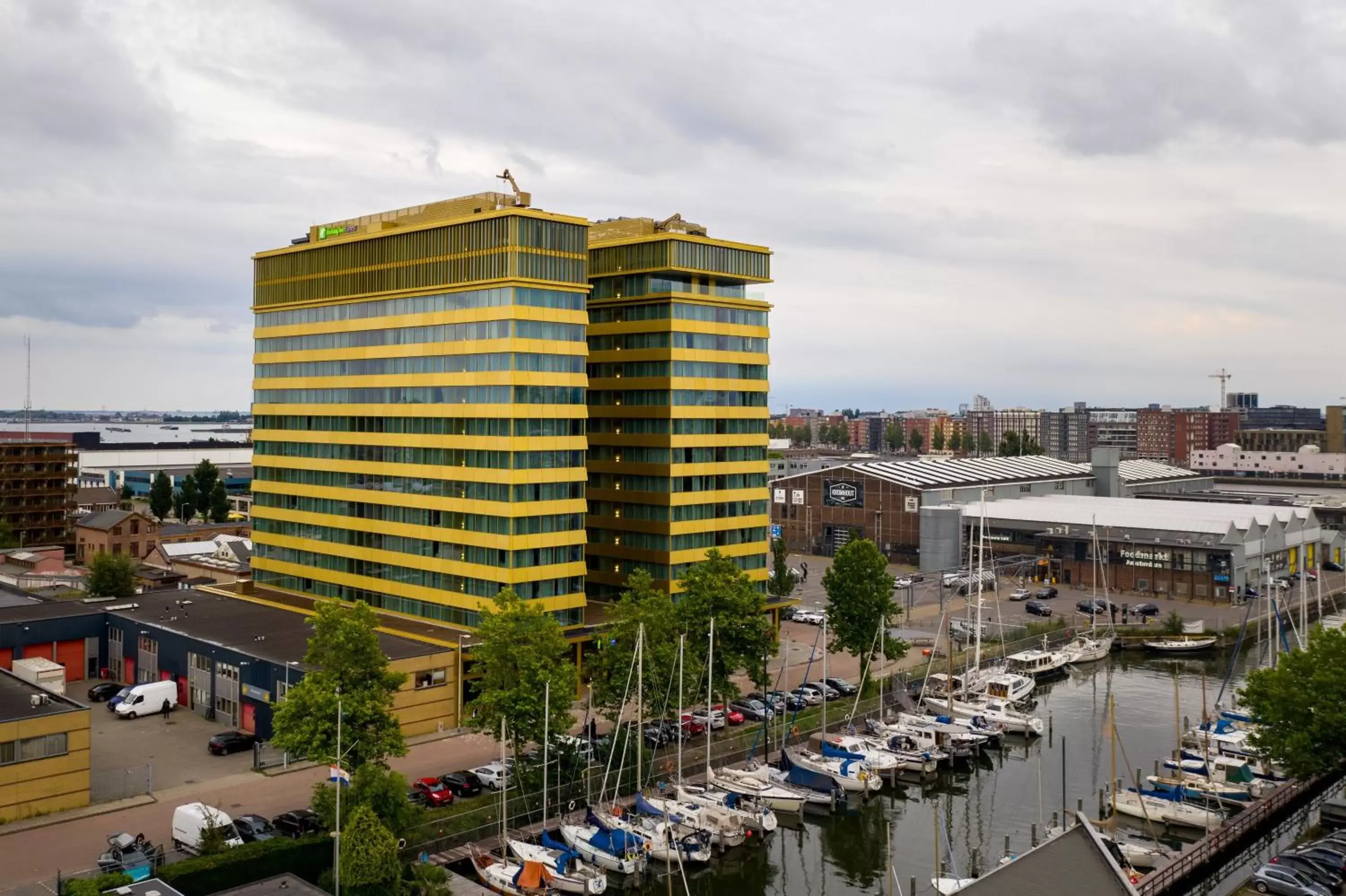 Property building in Holiday Inn Express Amsterdam - North Riverside, an IHG Hotel
