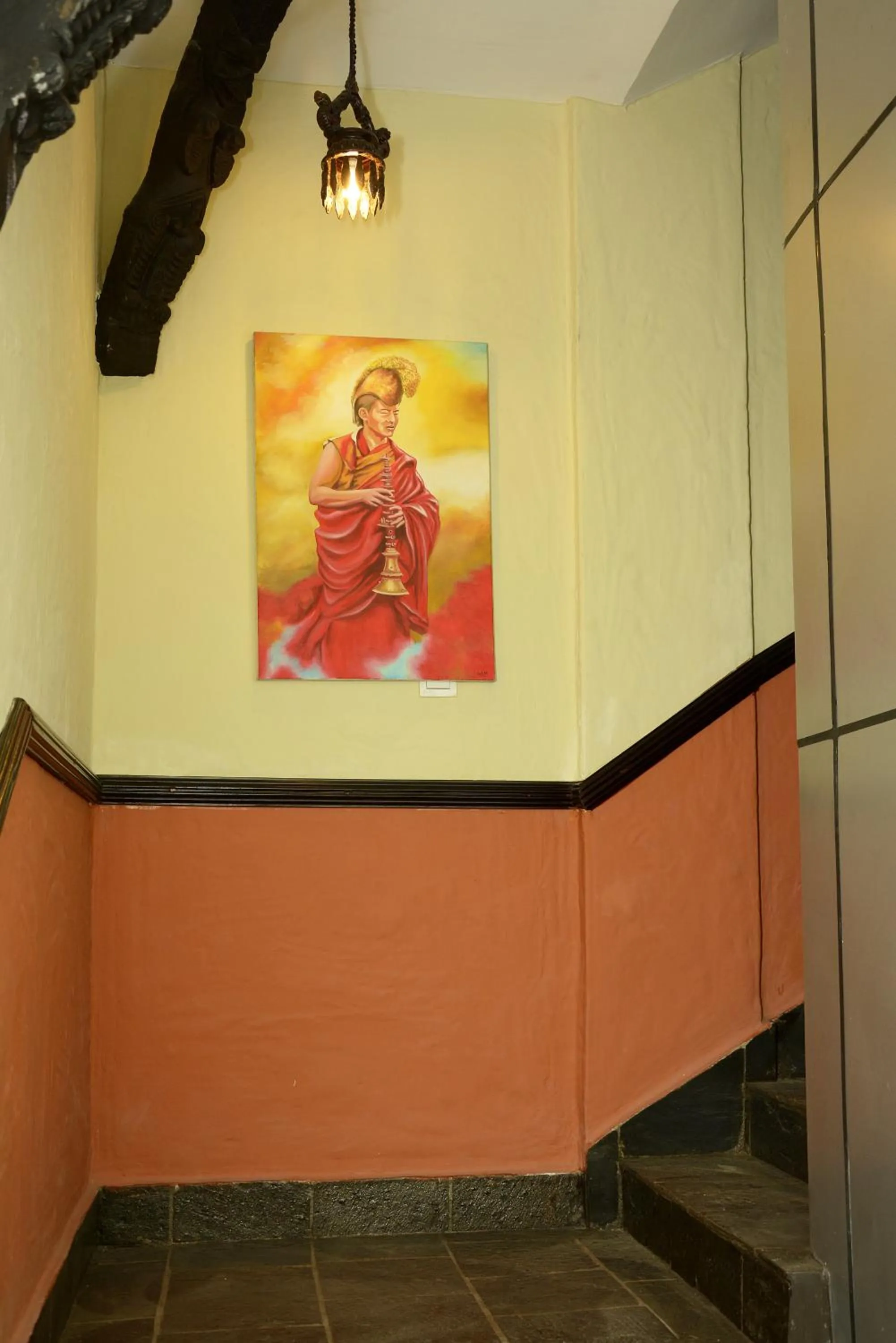 Decorative detail in Kasthamandap Boutique Hotel