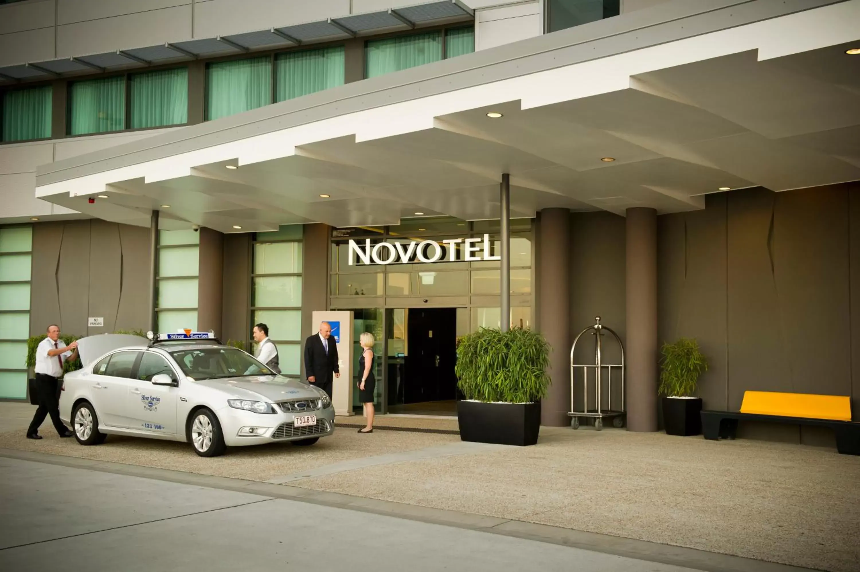 Facade/entrance in Novotel Brisbane Airport