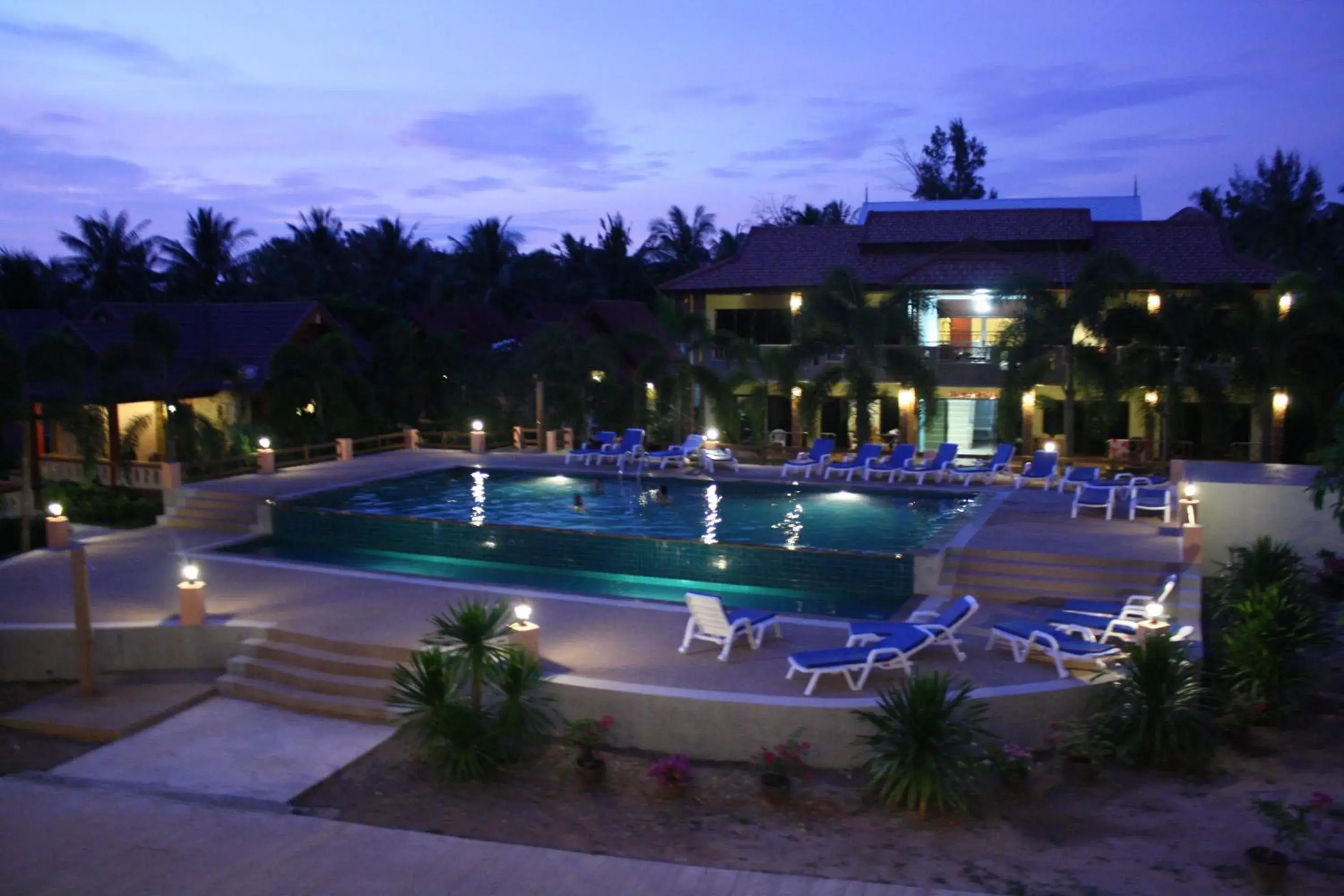 Swimming Pool in D.R. Lanta Bay Resort