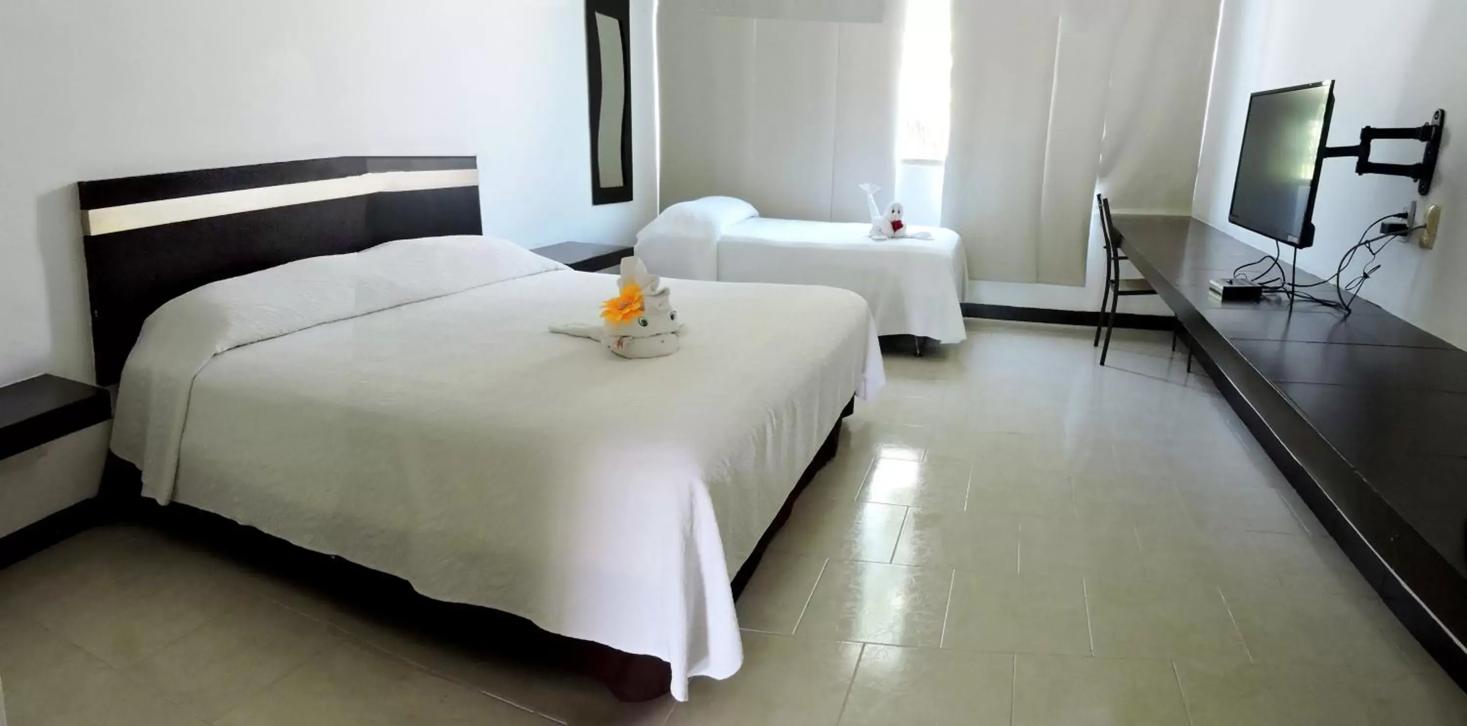 Bed in Hotel Plaza Playa