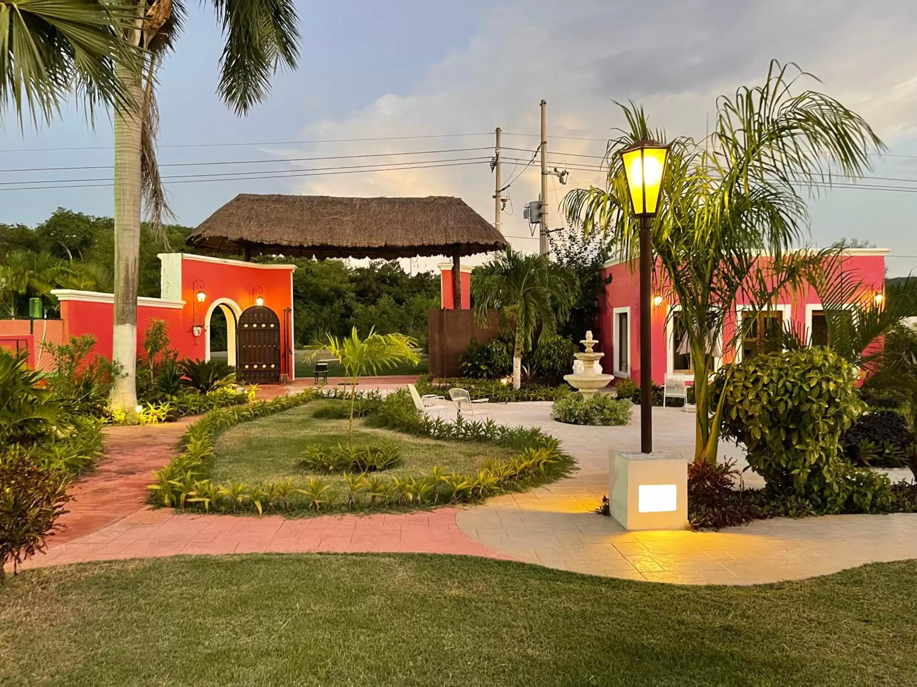 Garden, Property Building in Hacienda María Elena Yucatán