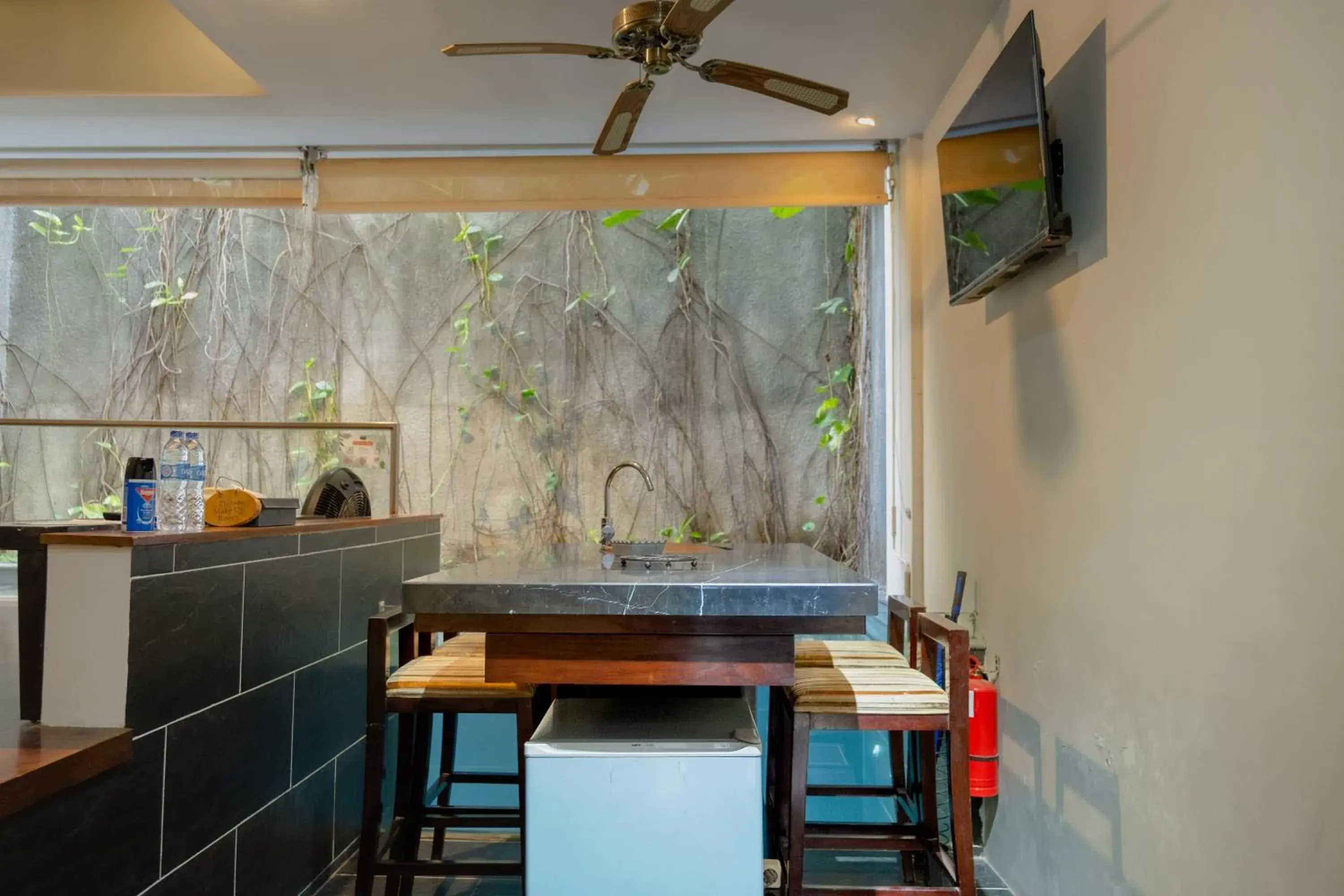 kitchen, Kitchen/Kitchenette in 18 Suite Villa Loft at Kuta
