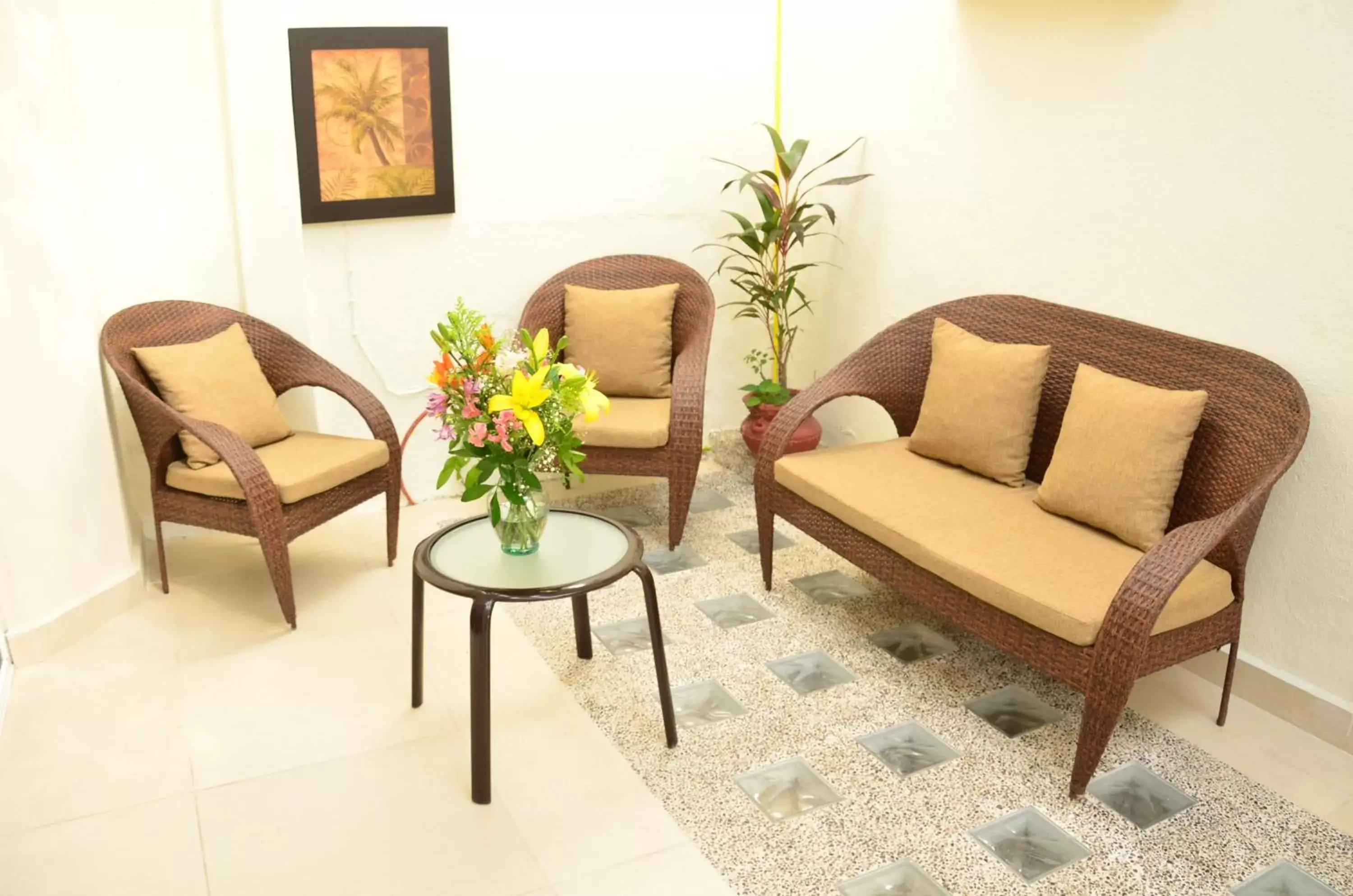 Living room, Seating Area in Arena Suites