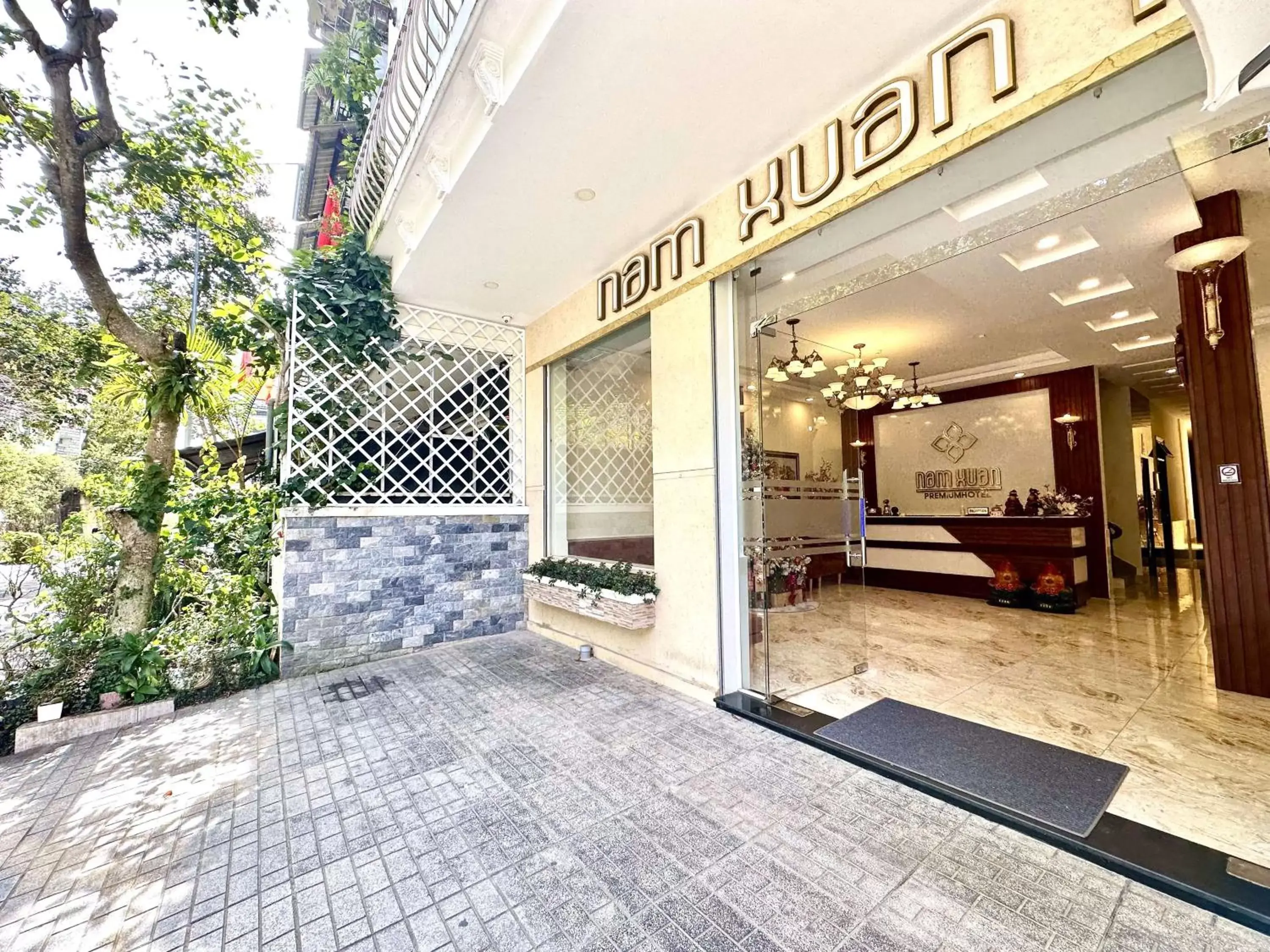 Facade/entrance in Nam Xuan Premium Hotel