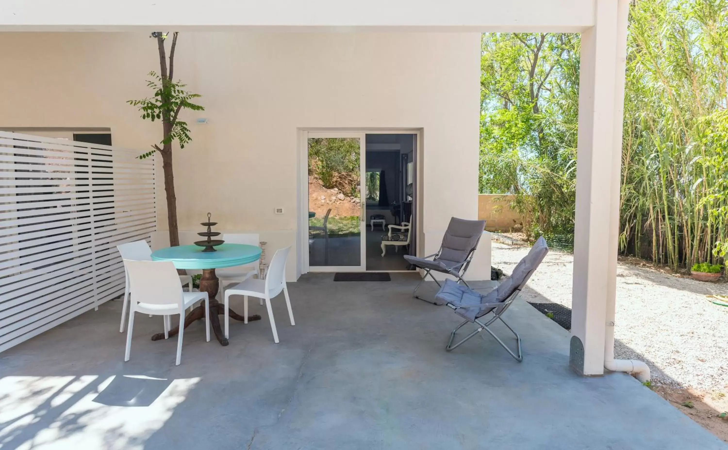 Patio in Naturarte Suites