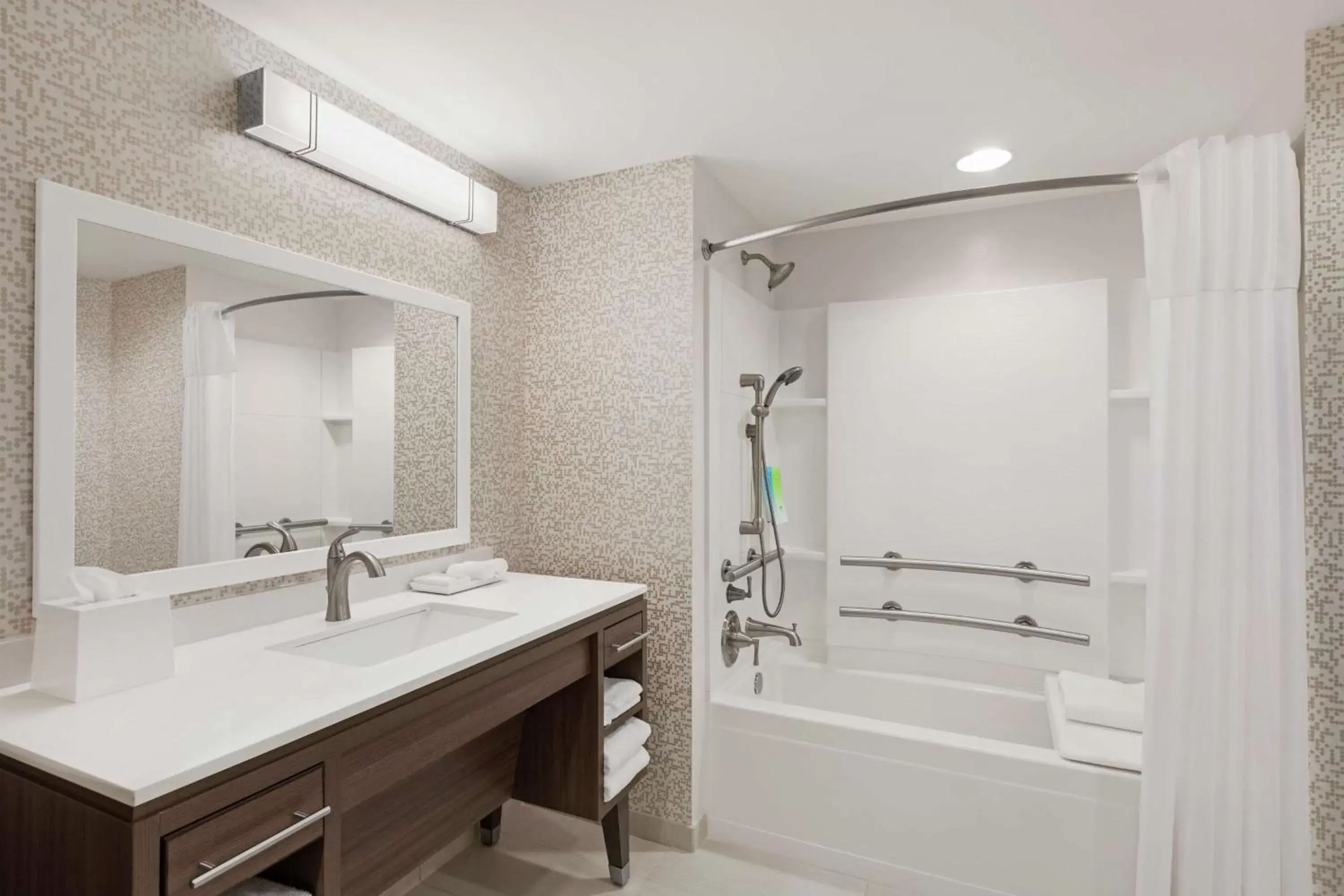 Bathroom in Home2 Suites By Hilton Fernandina Beach on Amelia Island, FL