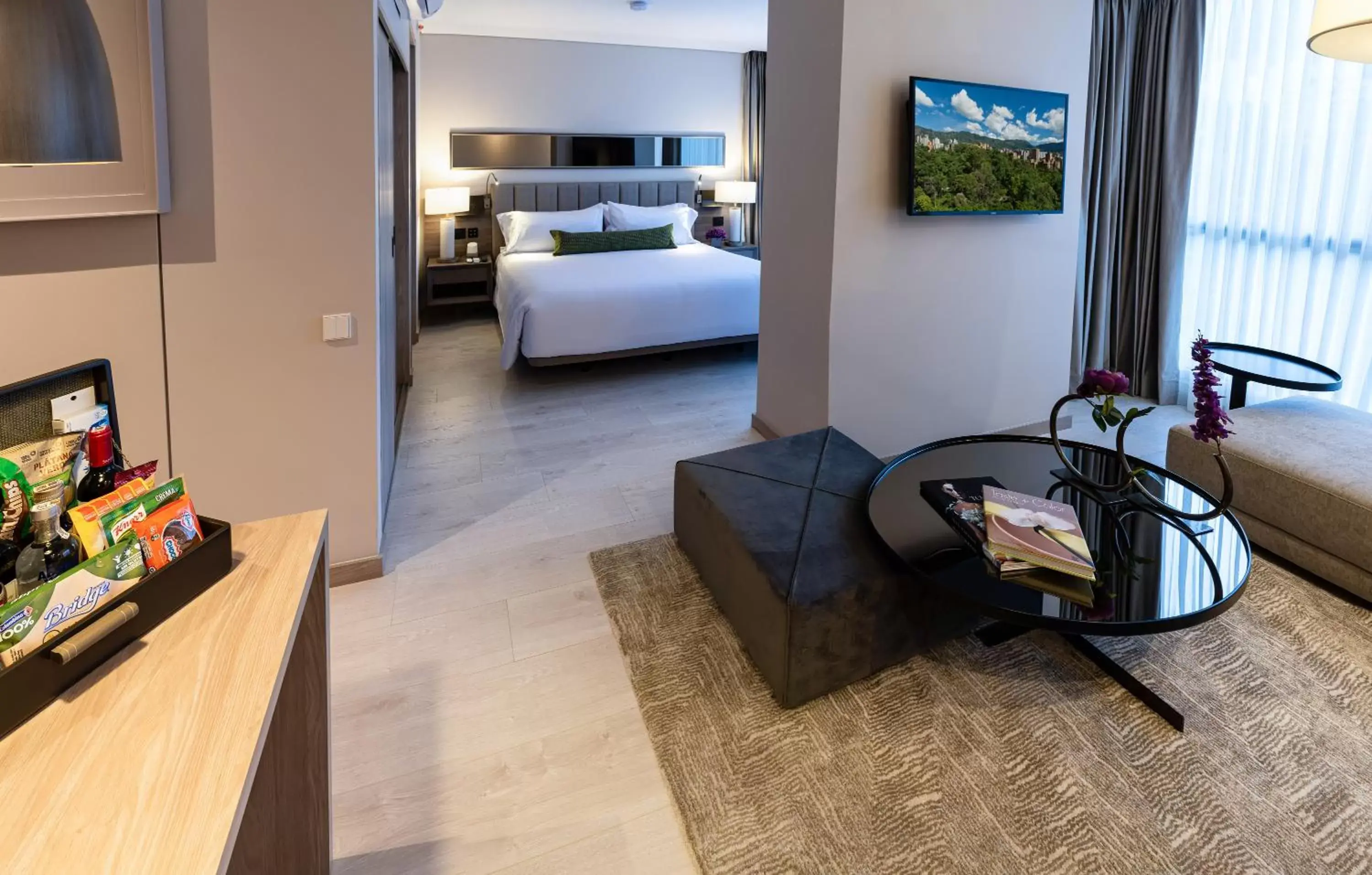 Bedroom in Hotel York Luxury Suites Medellin by Preferred