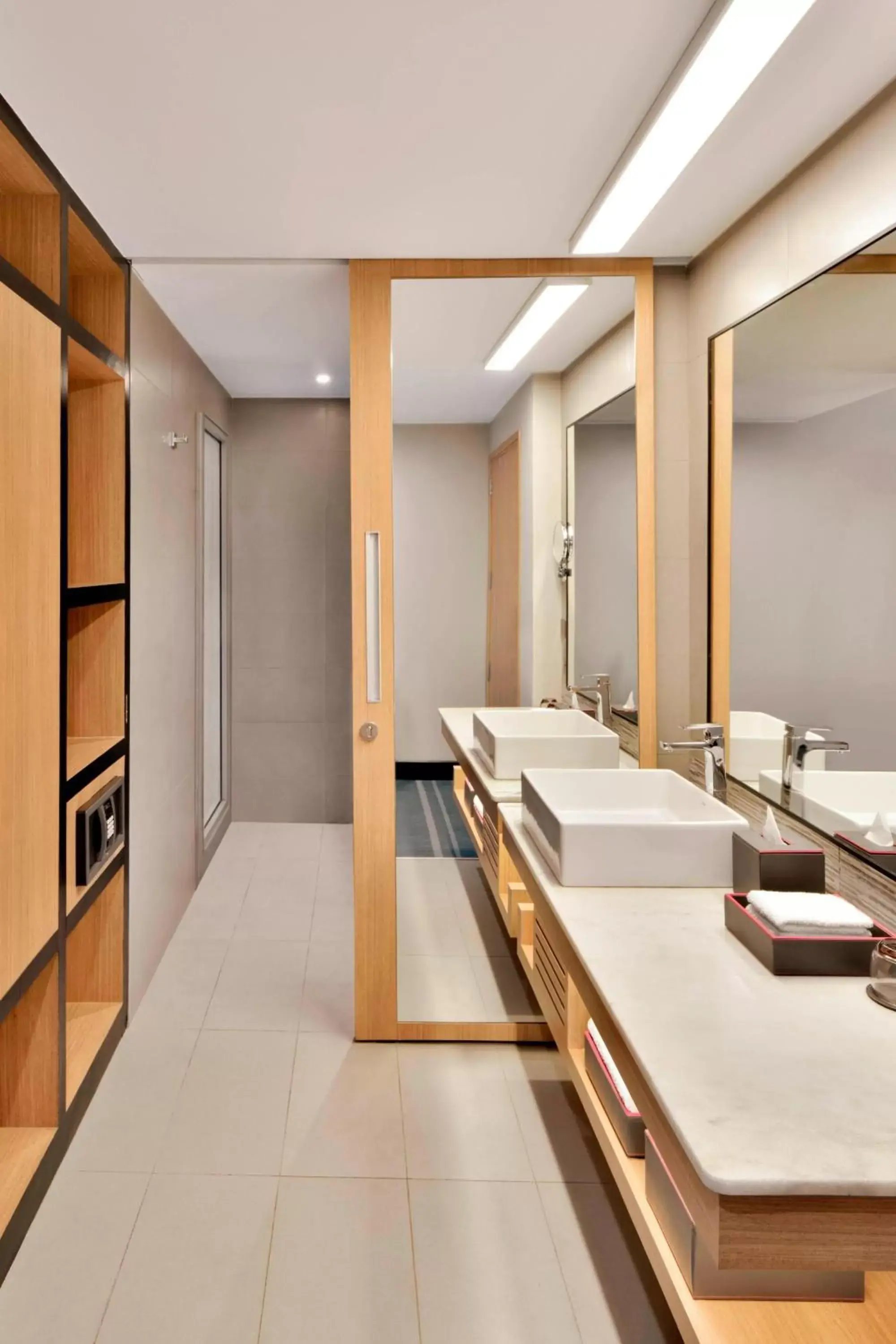 Bathroom in Aloft New Delhi Aerocity