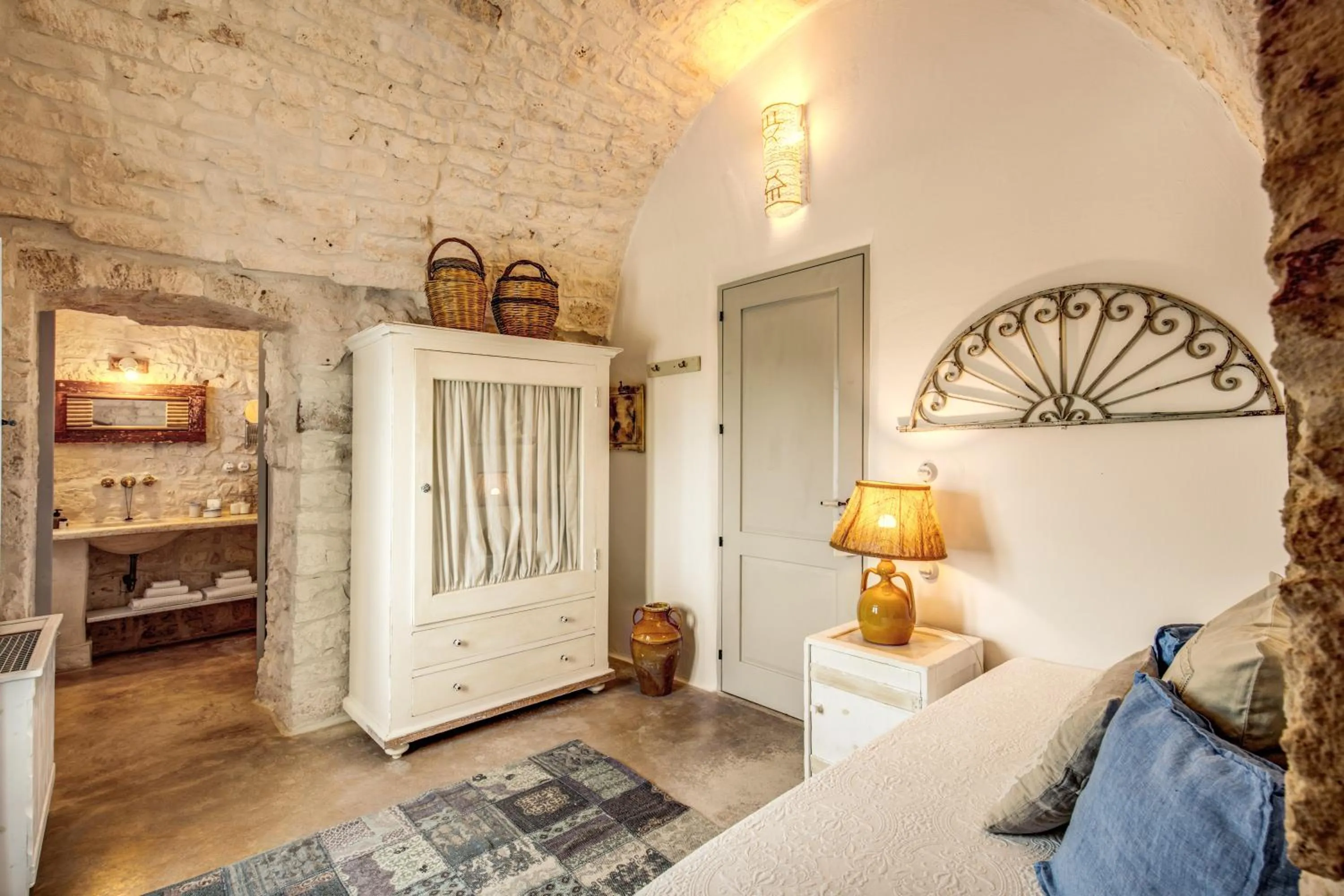 Bed in Masseria Cervarolo