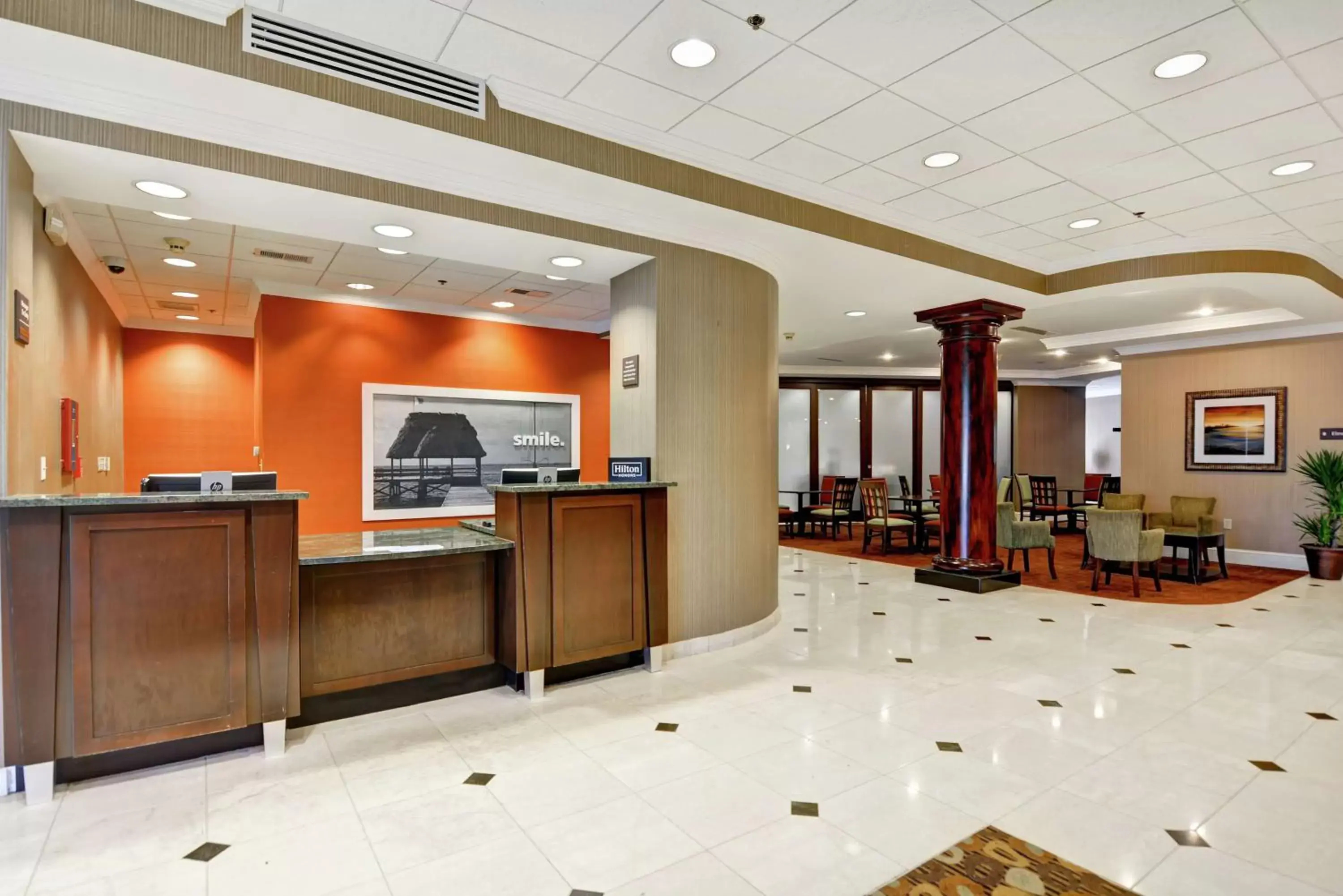 Lobby or reception, Lobby/Reception in Hampton Inn Charleston North