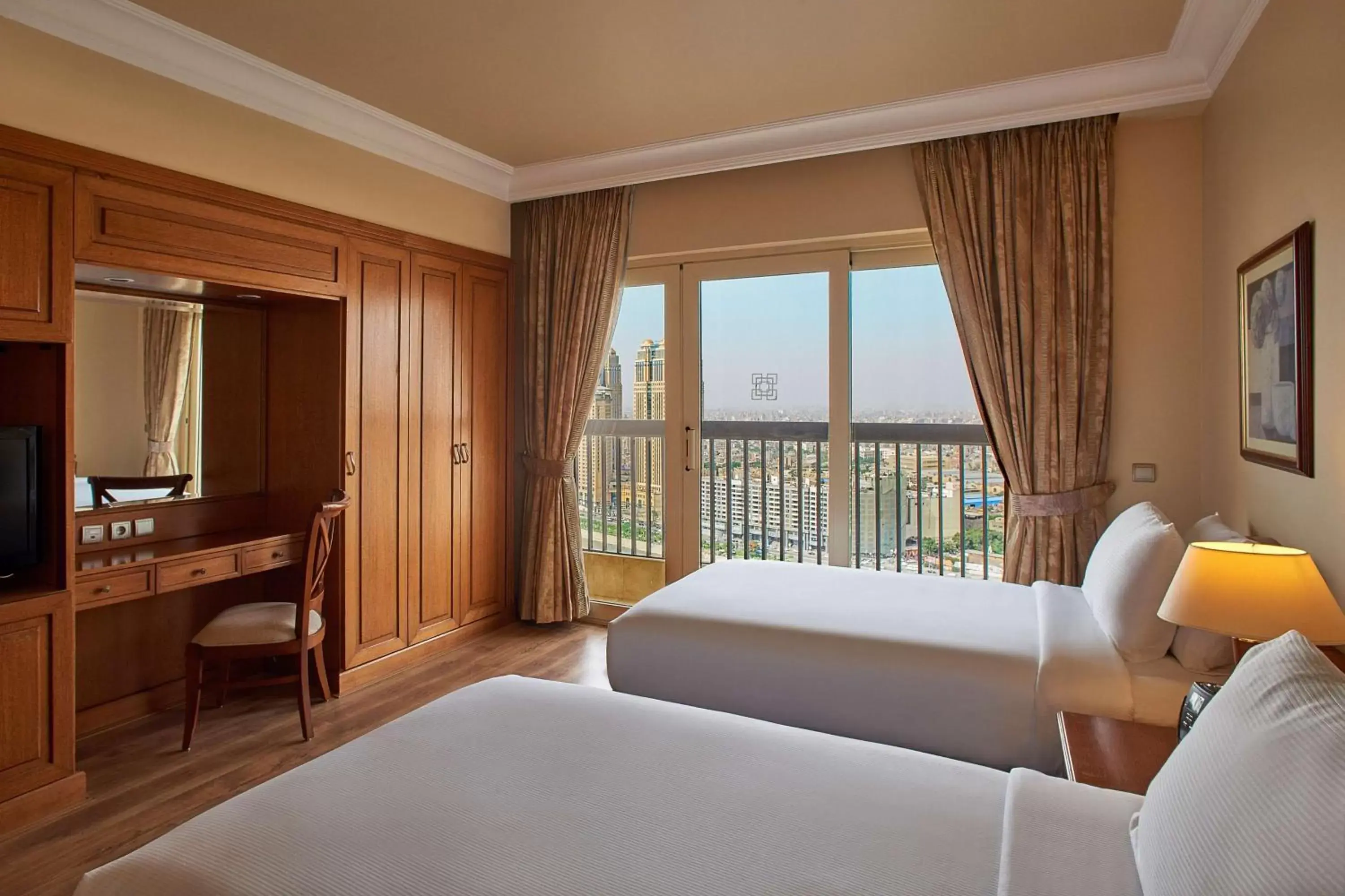 Bedroom, Bed in Hilton Cairo Zamalek Residences