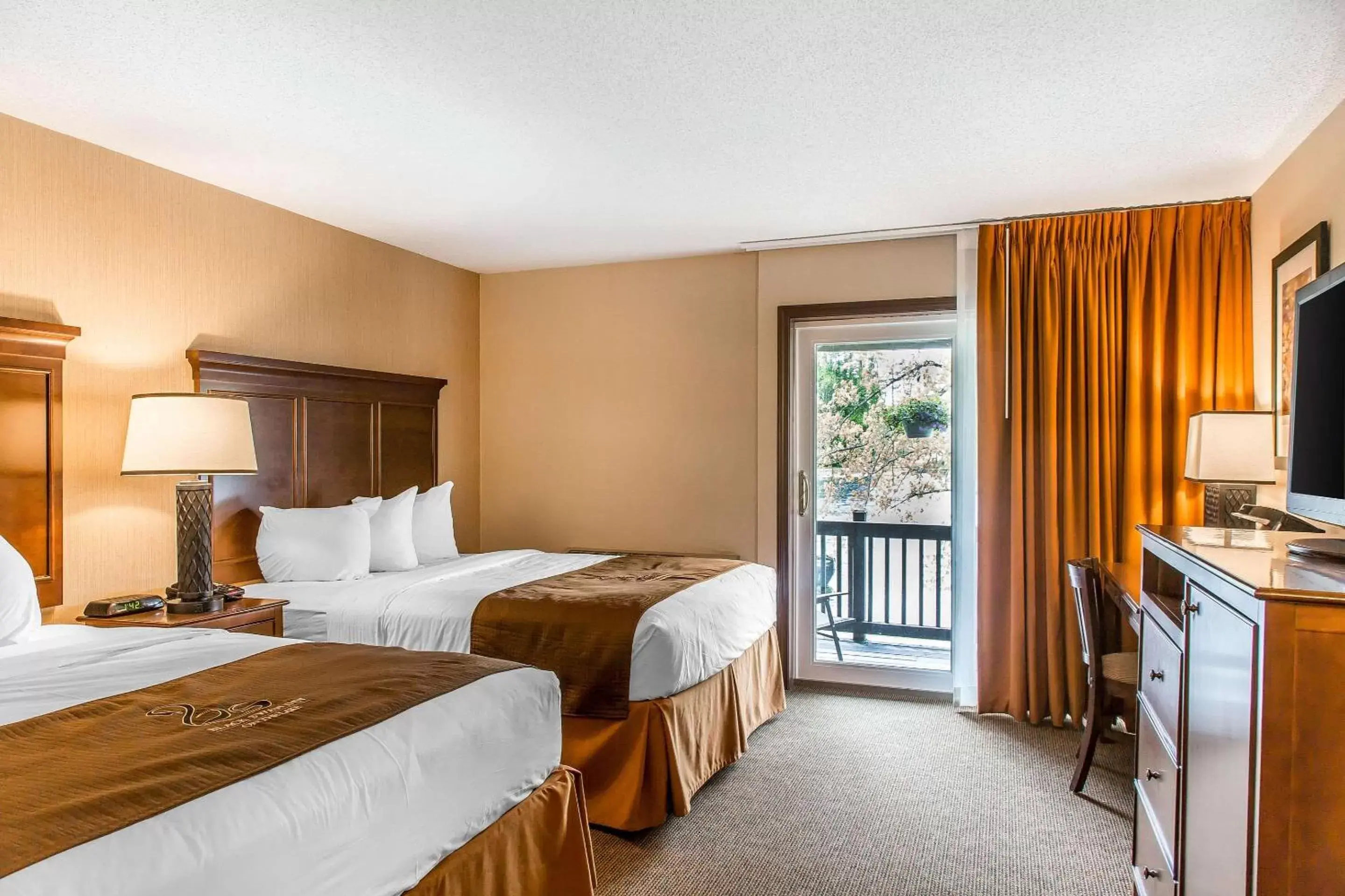 Photo of the whole room, Bed in The Black Swan Lee - Lenox, Ascend Hotel Collection