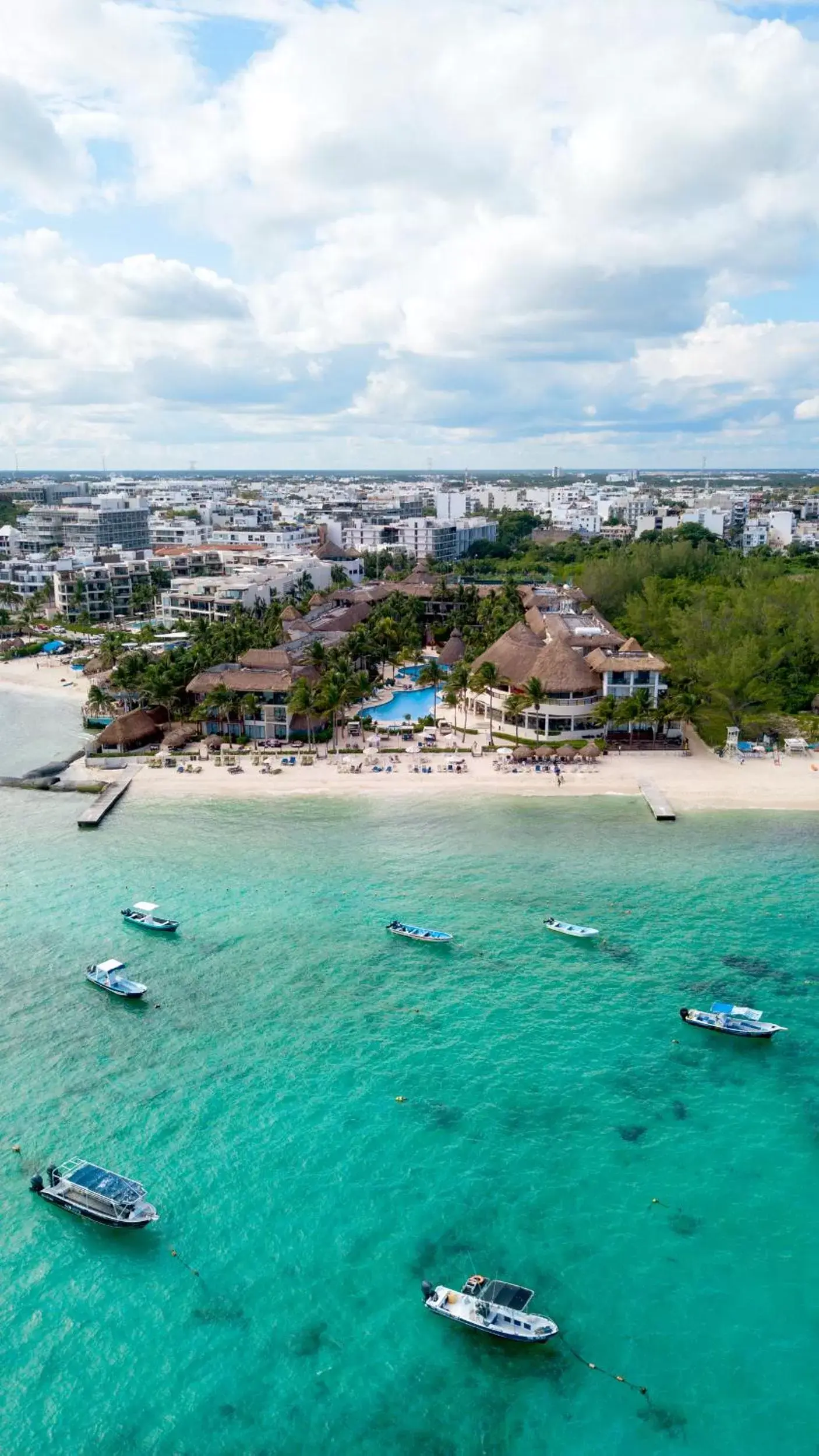 Property building, Bird's-eye View in The Reef Coco Beach & Spa- Optional All Inclusive