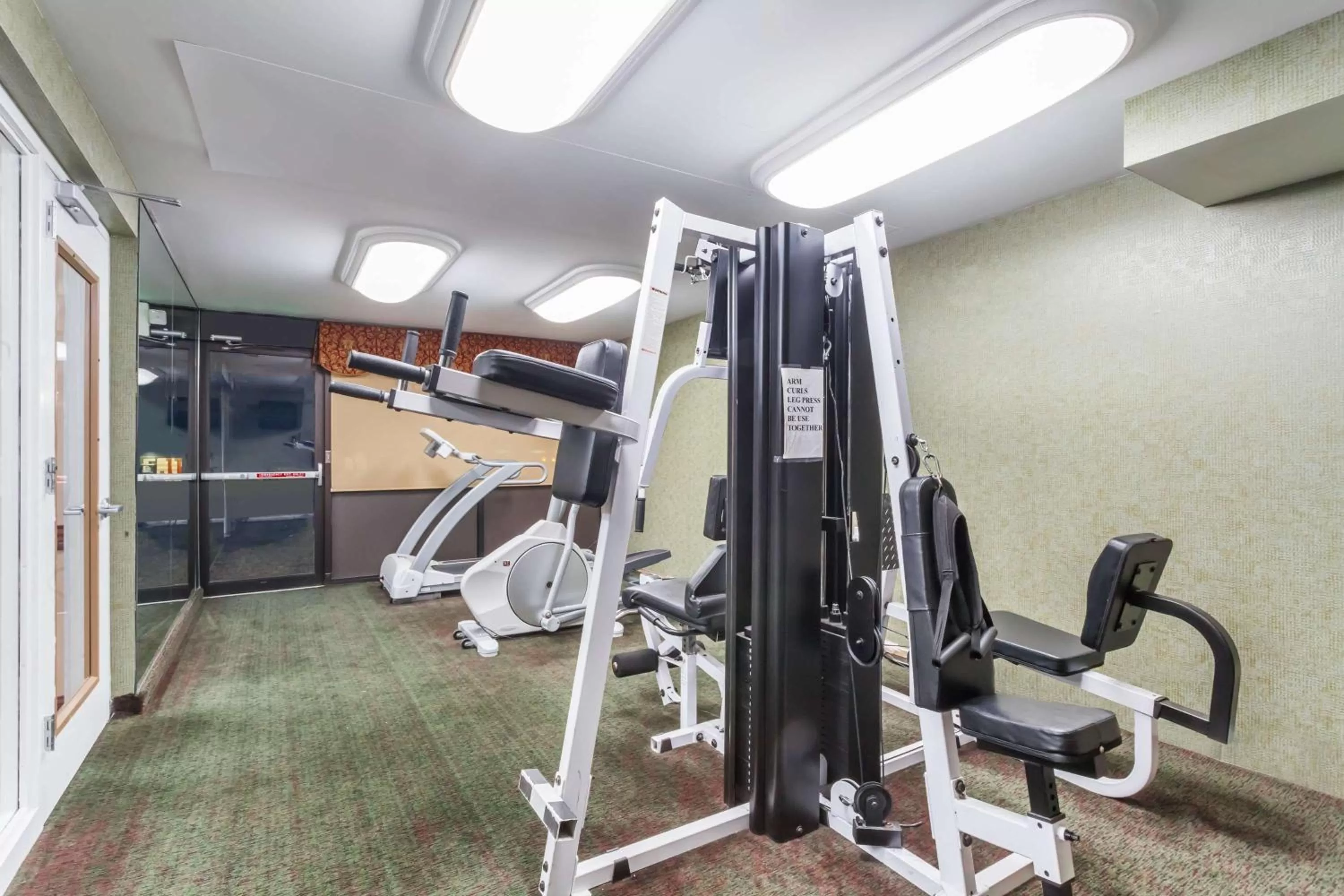 Fitness centre/facilities in Ramada by Wyndham Edgewood Hotel & Conference Center