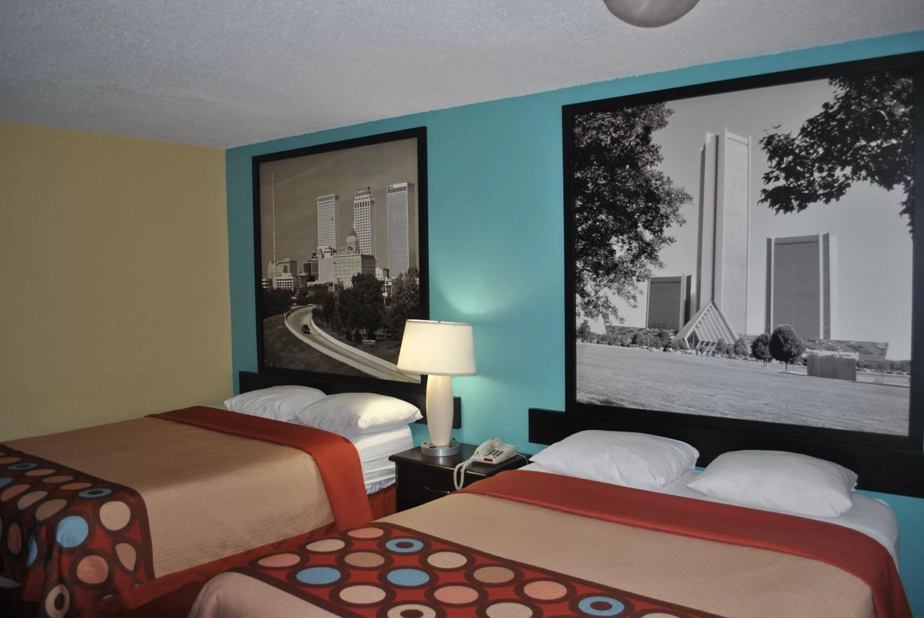 Queen Room with Two Queen Beds - Non-Smoking in Super 8 by Wyndham Tulsa - Route 66